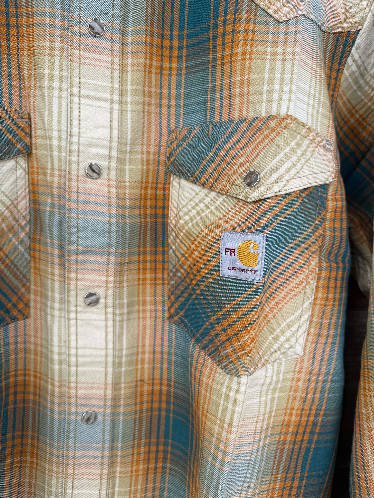 107070-N62 | FR Montana Relaxed Fit Midweight Twill Snap Front Shirt