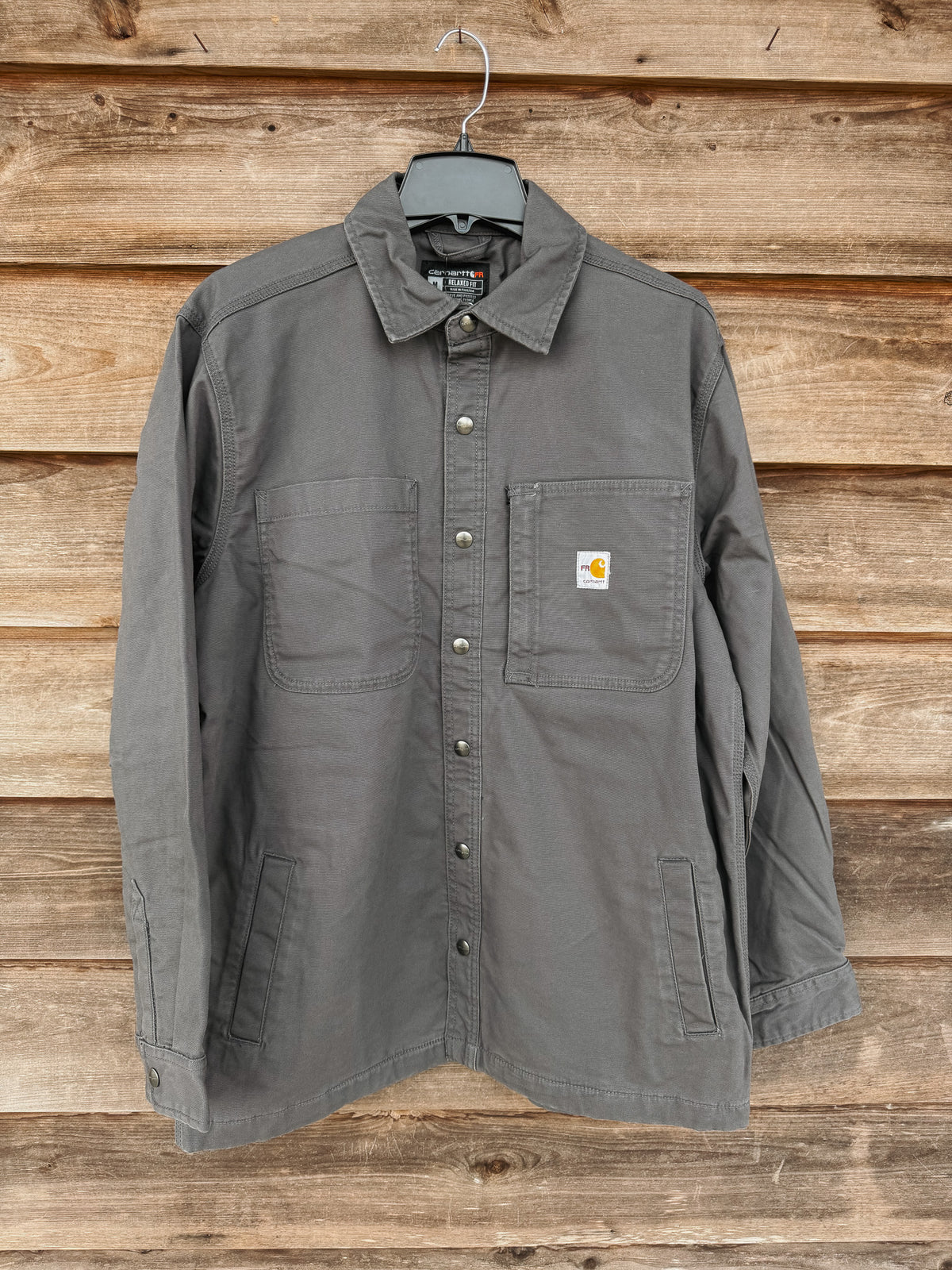 105978-029 | FR Rugged Flex® Canvas Shirt Jac In Shadow