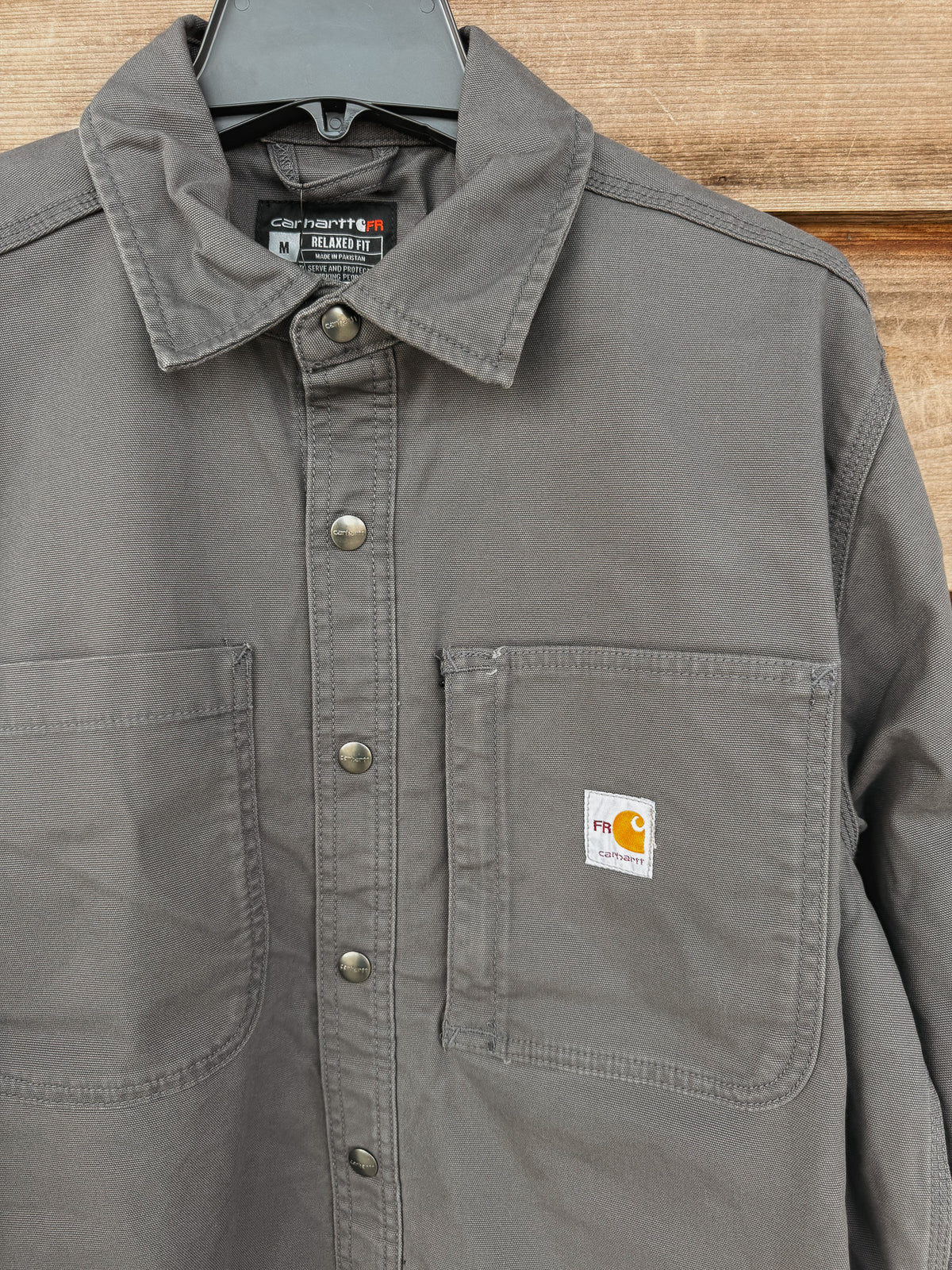 105978-029 | FR Rugged Flex® Canvas Shirt Jac In Shadow