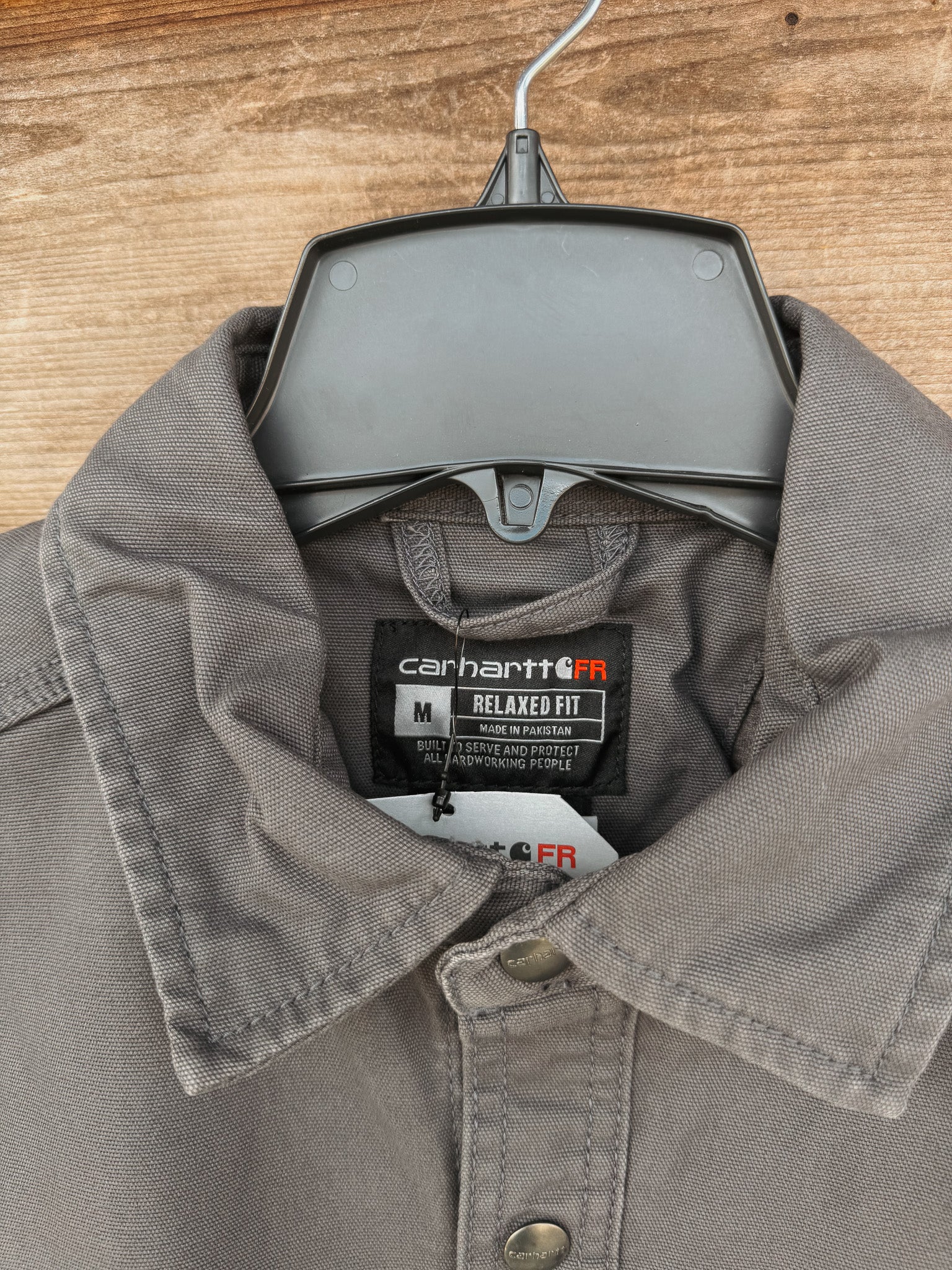 105978-029 | FR Rugged Flex® Canvas Shirt Jac In Shadow