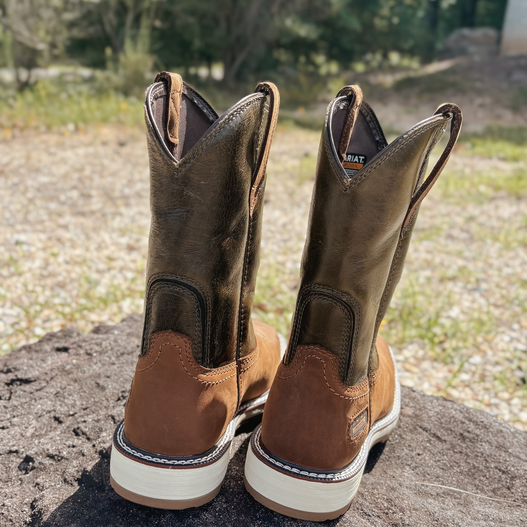 10079675 | Activator Patriot Wide Square Toe Work Boots