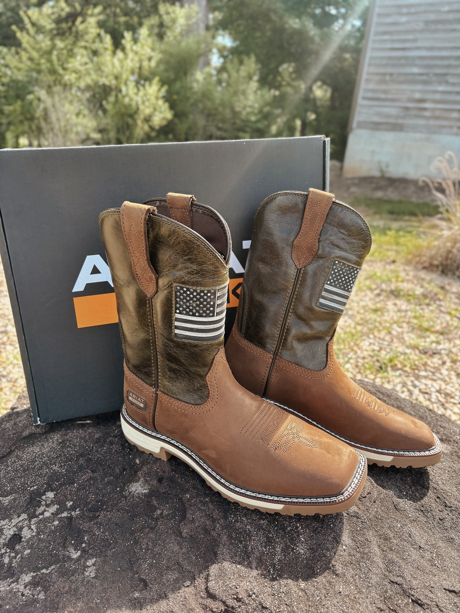 10080468 | Activator Patriot Wide Square Steel Toe Work Boots