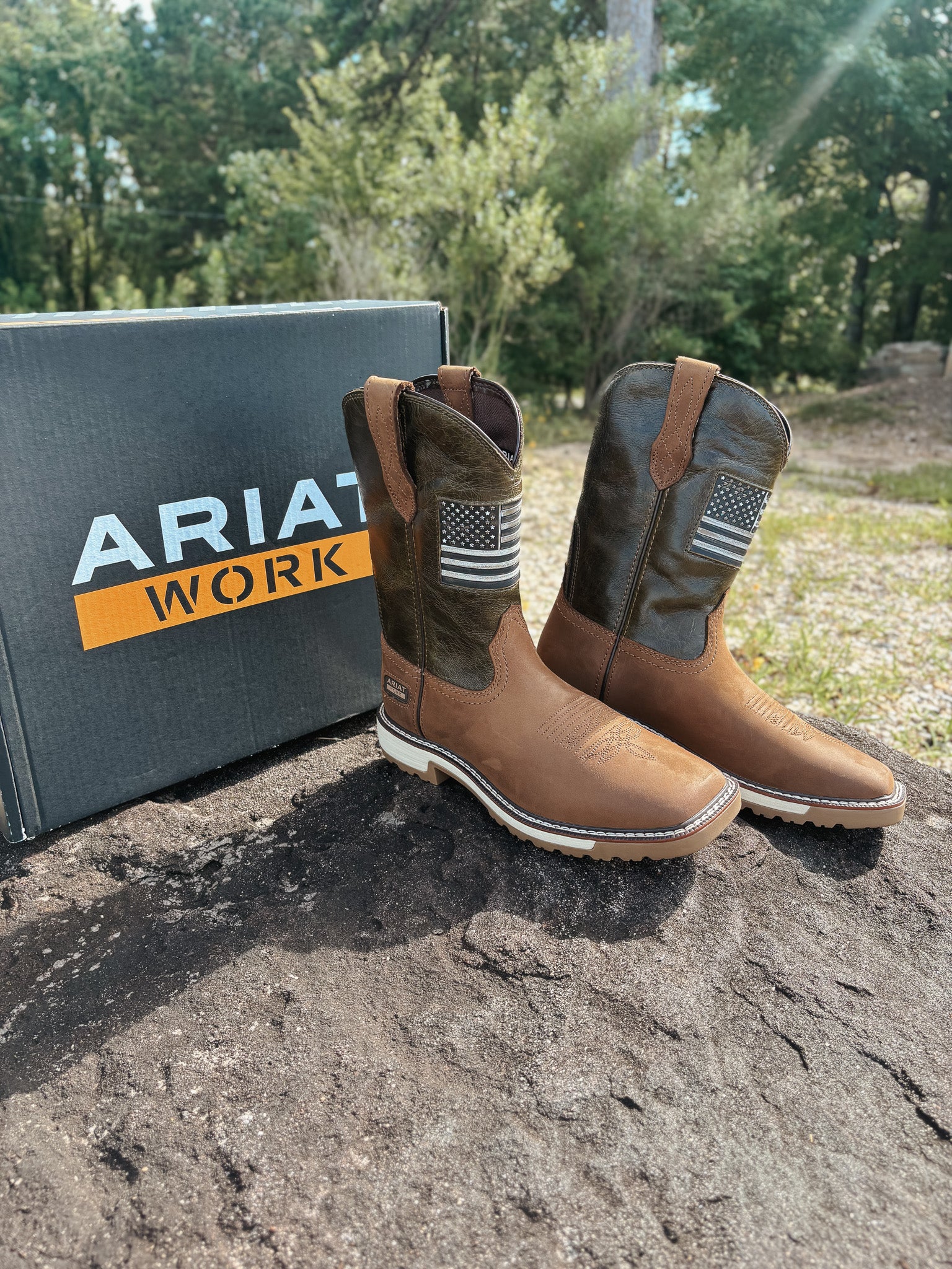 10080468 | Activator Patriot Wide Square Steel Toe Work Boots