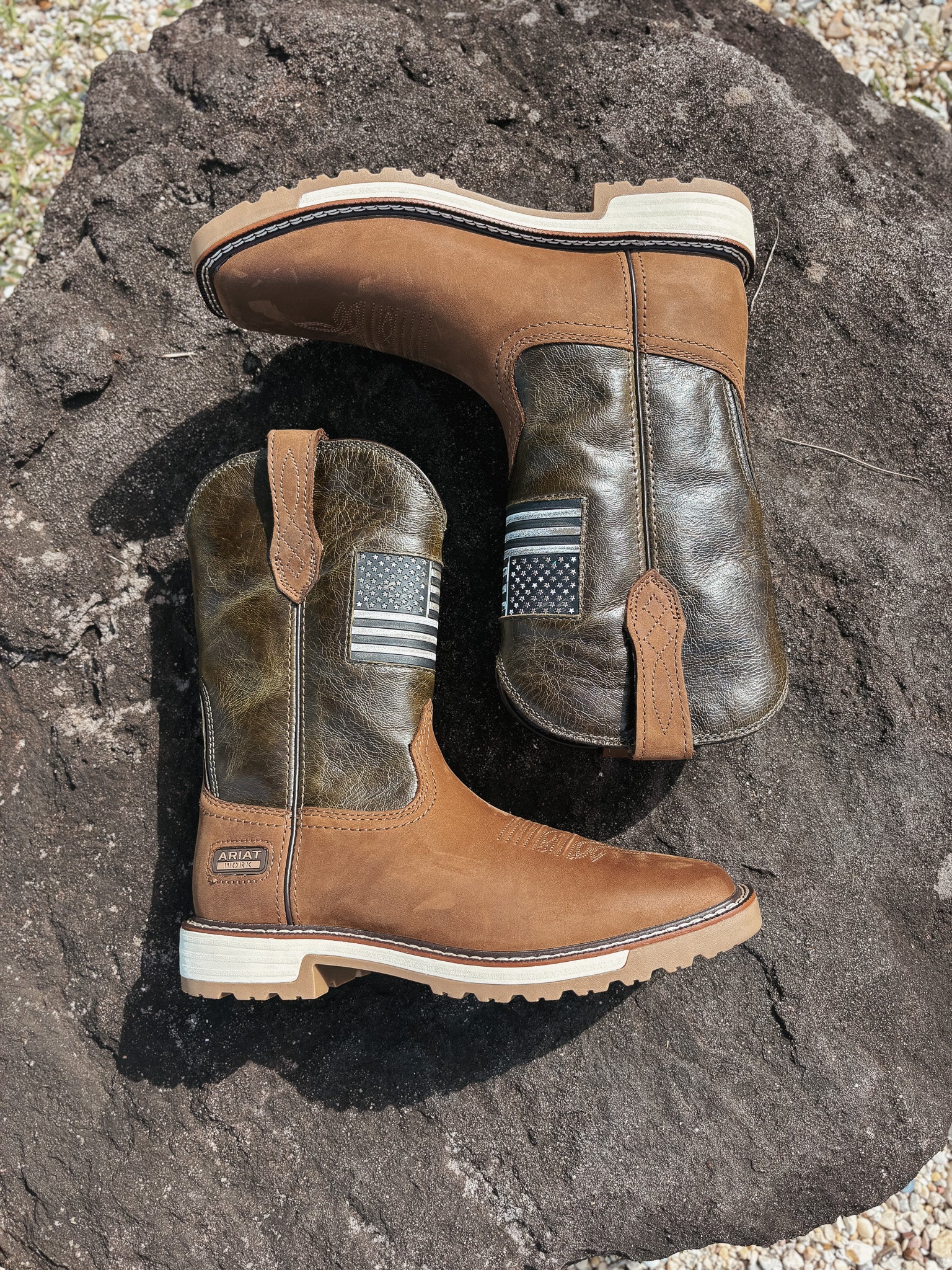 10079675 | Activator Patriot Wide Square Toe Work Boots