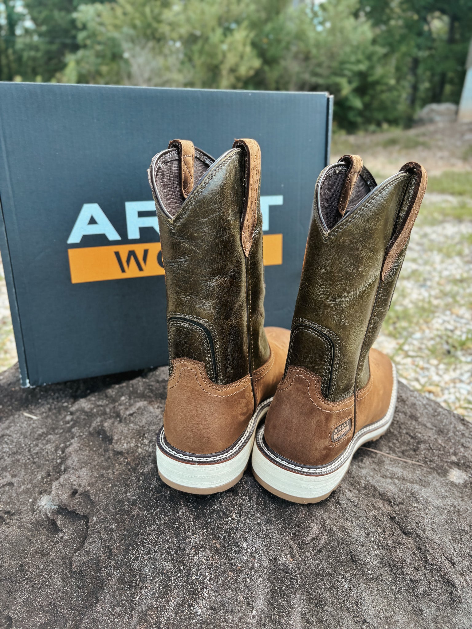 10080468 | Activator Patriot Wide Square Steel Toe Work Boots