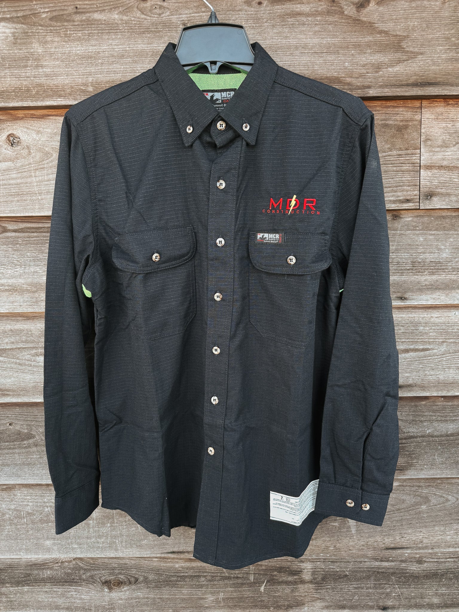 READY TO SHIP - SIZE MEDIUM ★ SBS1002 | FR Summit Breeze Button Up Shirt in Navy