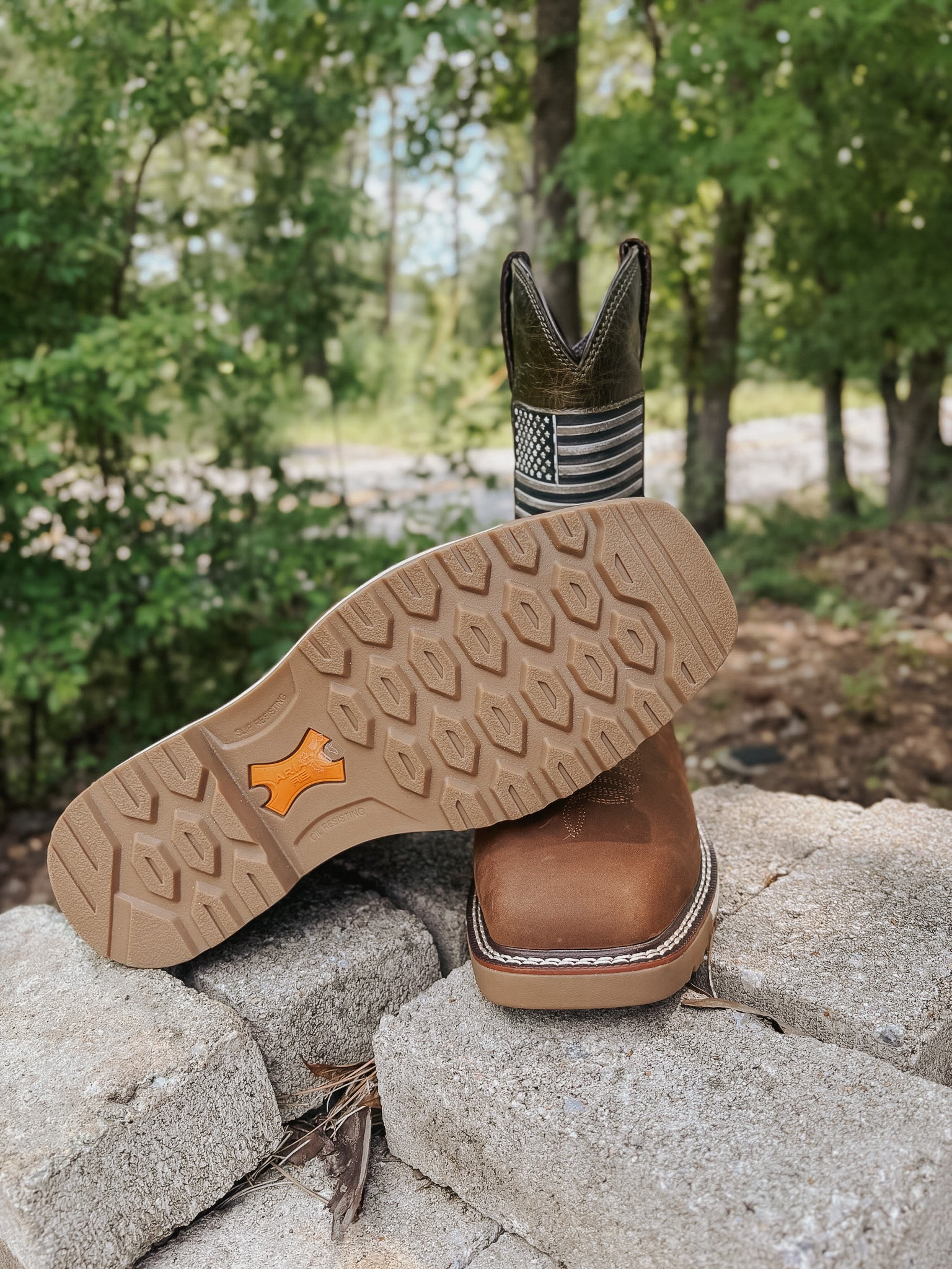10080468 | Activator Patriot Wide Square Steel Toe Work Boots