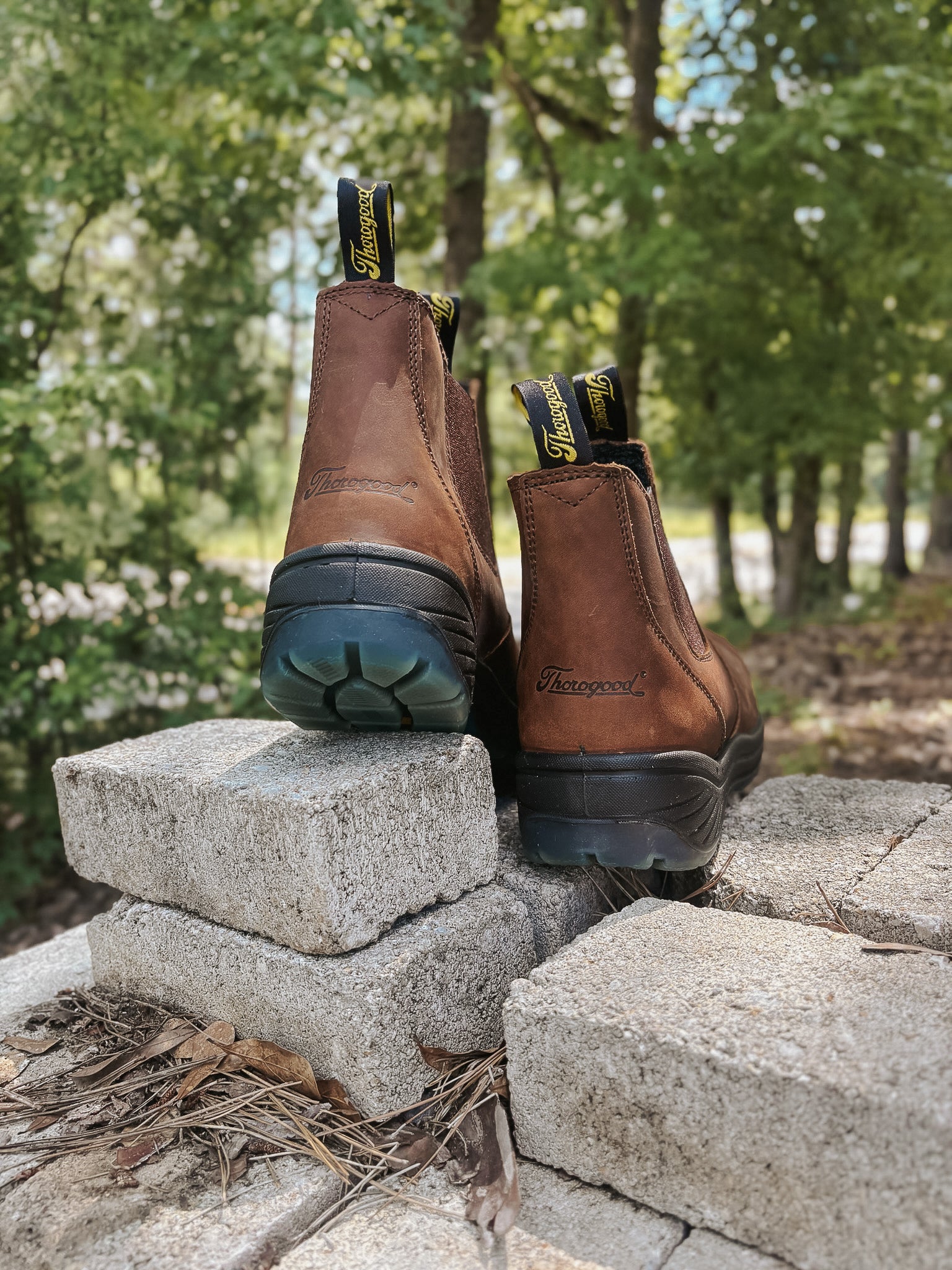 804-3166 | 6″ Crazy Horse Round Composite Toe Boots