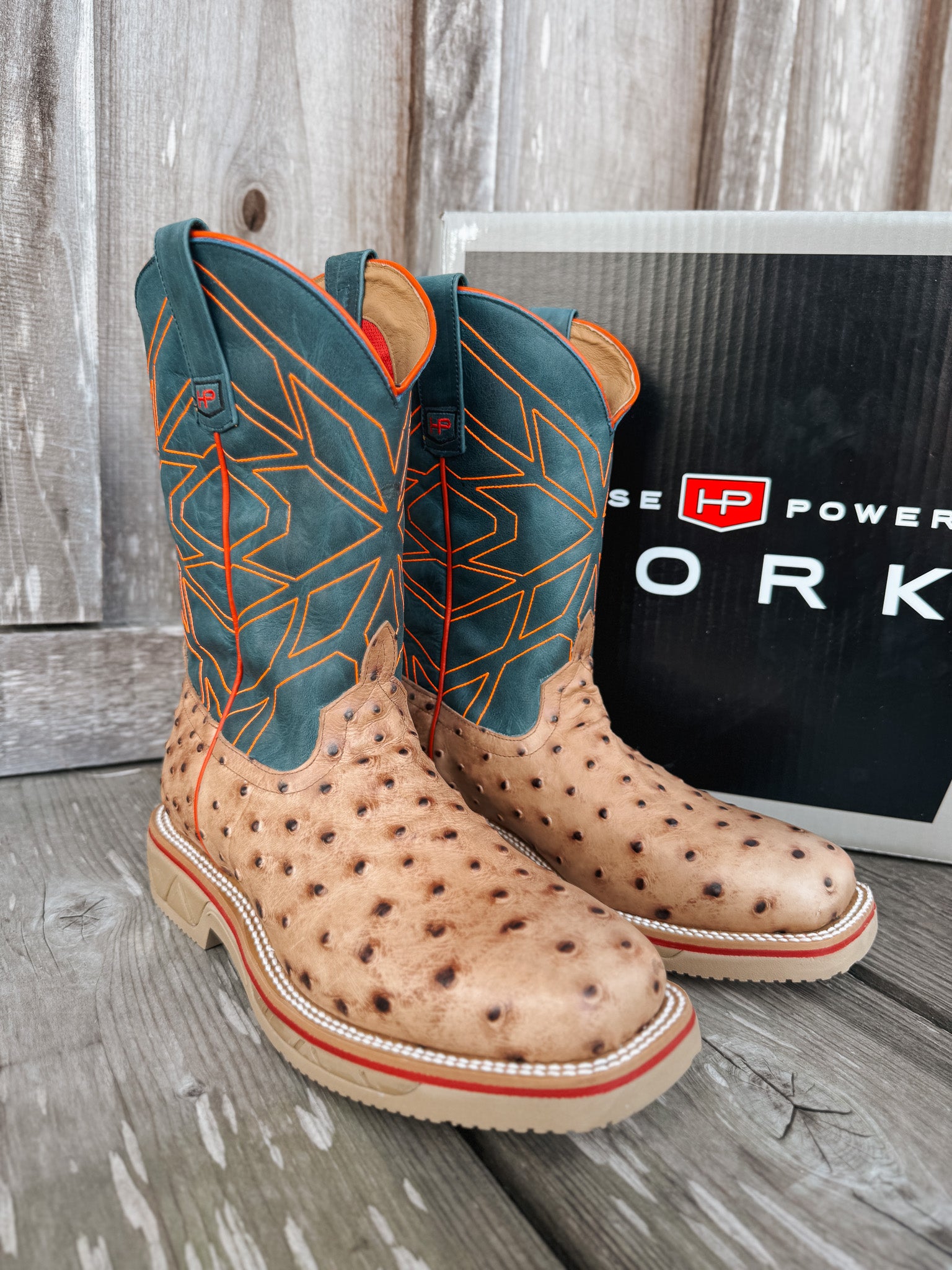 HPW2515 | Oryx Impostrich Square Steel Toe Work Boots