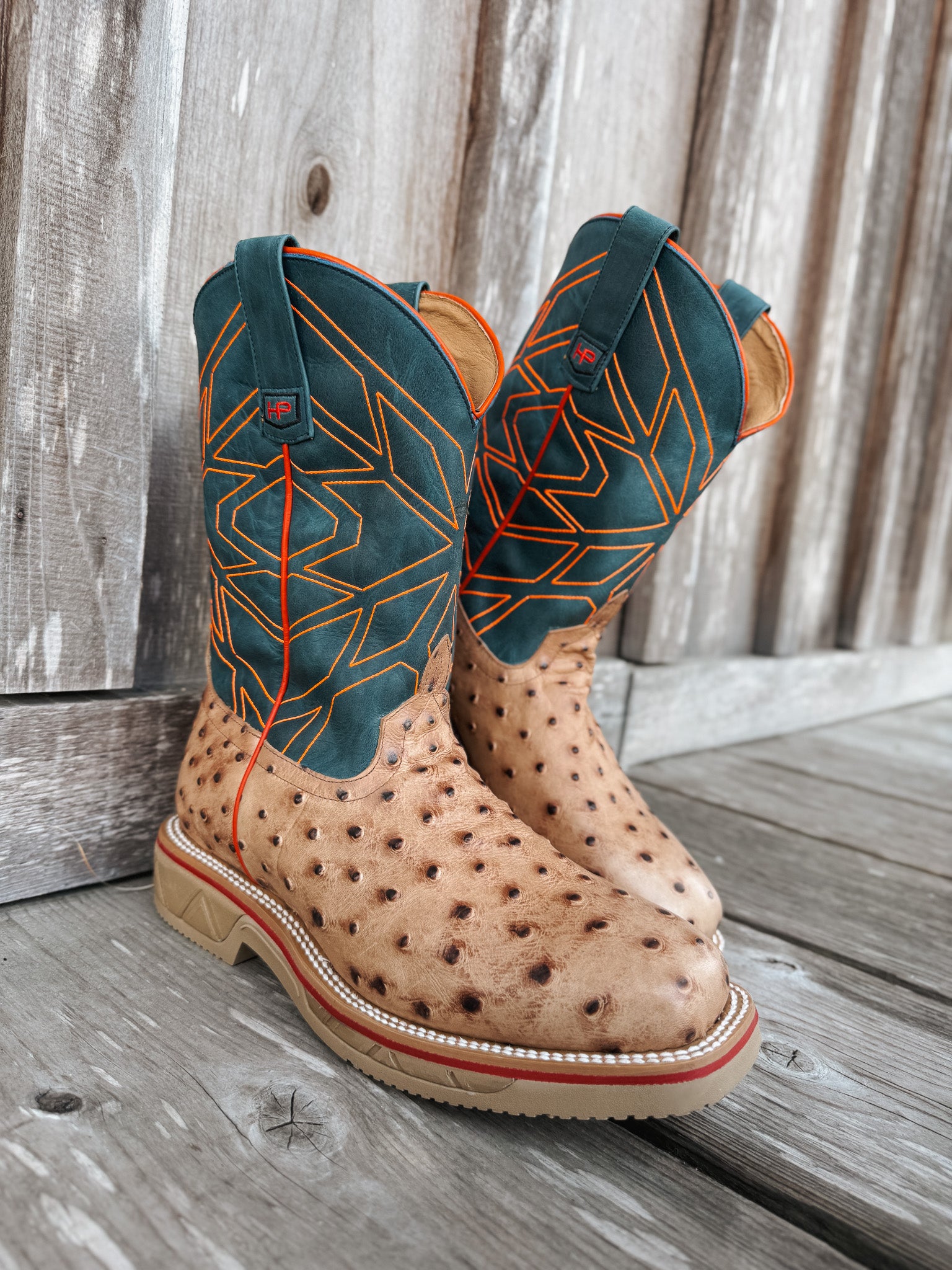 HPW2515 | Oryx Impostrich Square Steel Toe Work Boots