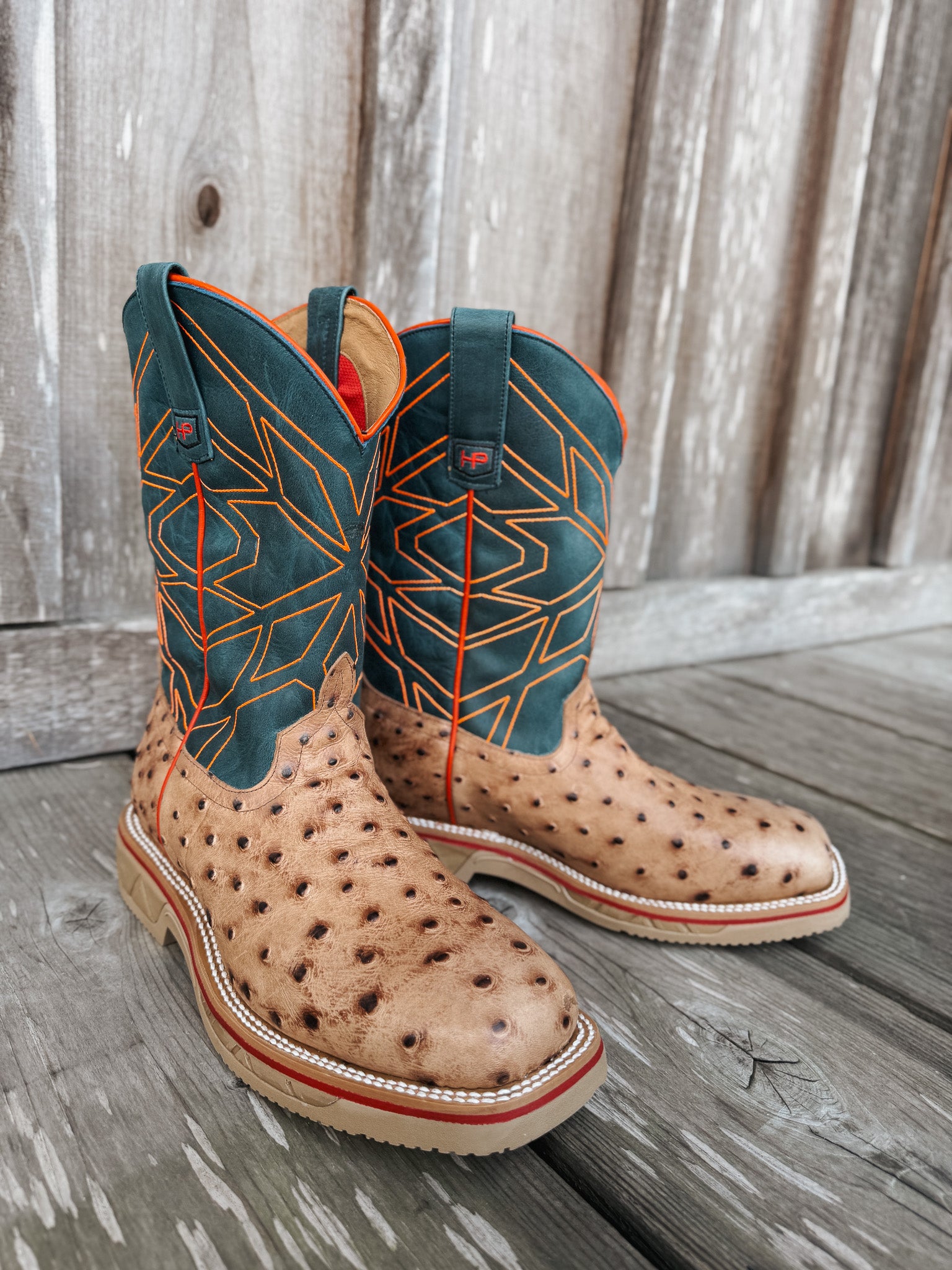 HPW2515 | Oryx Impostrich Square Steel Toe Work Boots