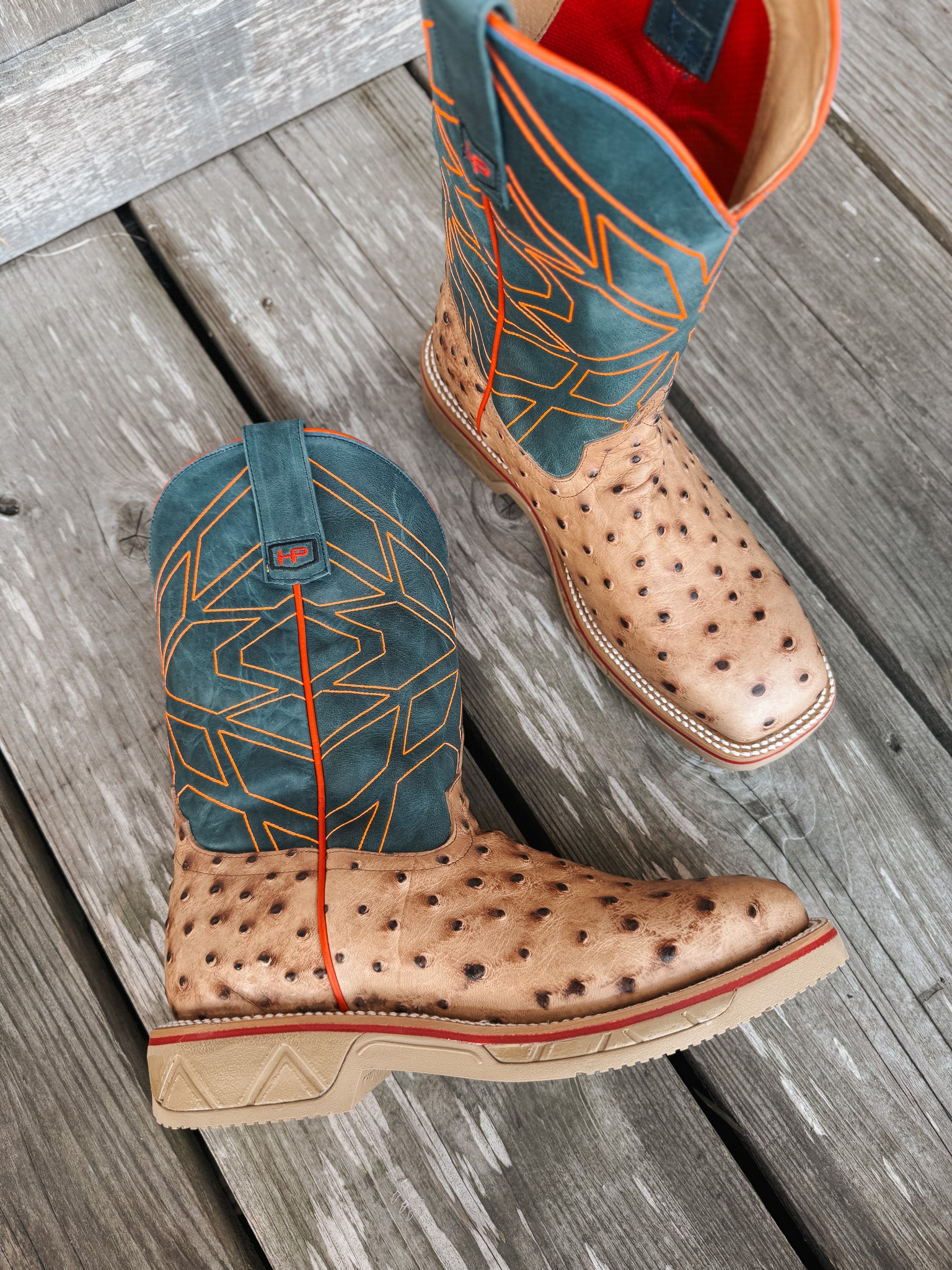 HPW2515 | Oryx Impostrich Square Steel Toe Work Boots
