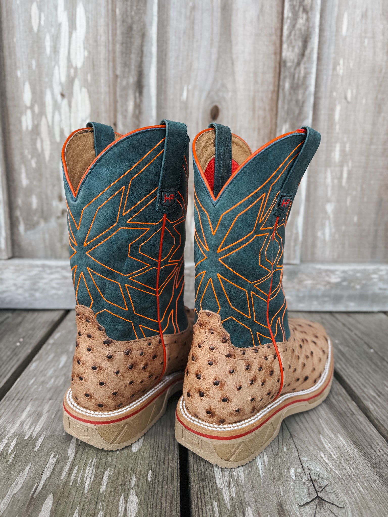 HPW2515 | Oryx Impostrich Square Steel Toe Work Boots