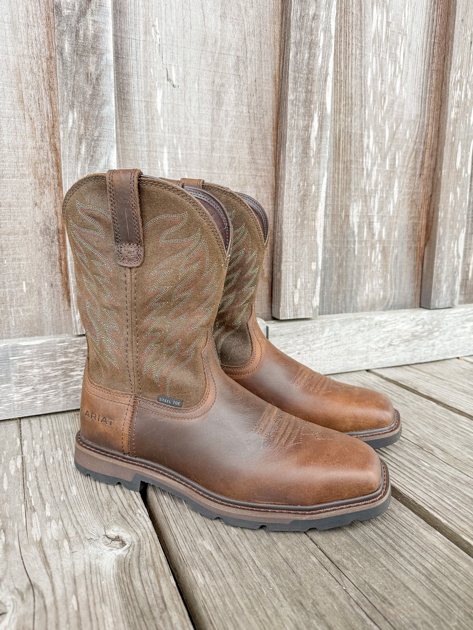 10021108 | Groundbreaker Wide Square Steel Toe Work Boots