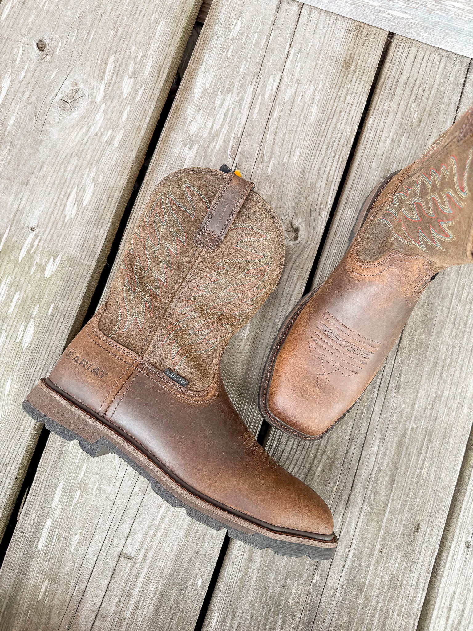 10021108 | Groundbreaker Wide Square Steel Toe Work Boots