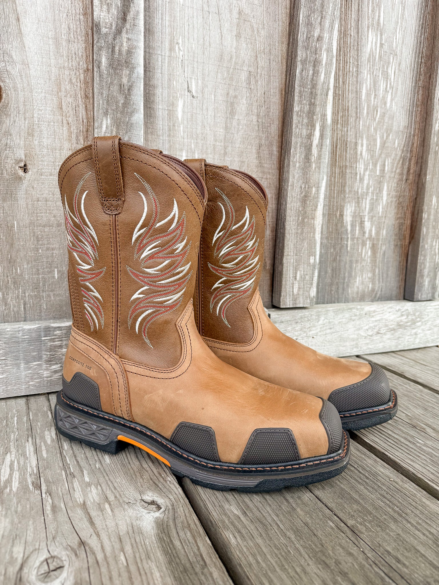10011933 | Overdrive Square Composite Toe Work Boots