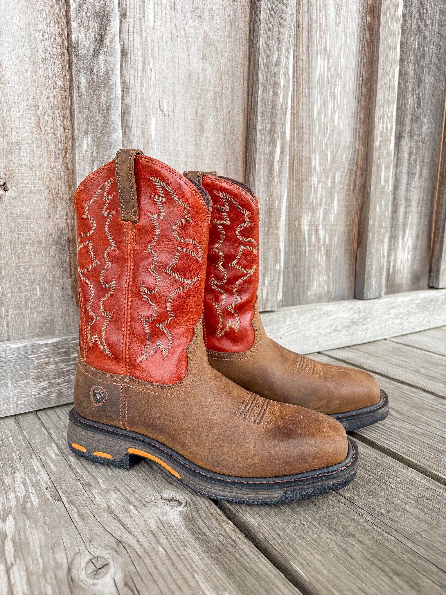 10006961 | WorkHog Wide Square Steel Toe Work Boots