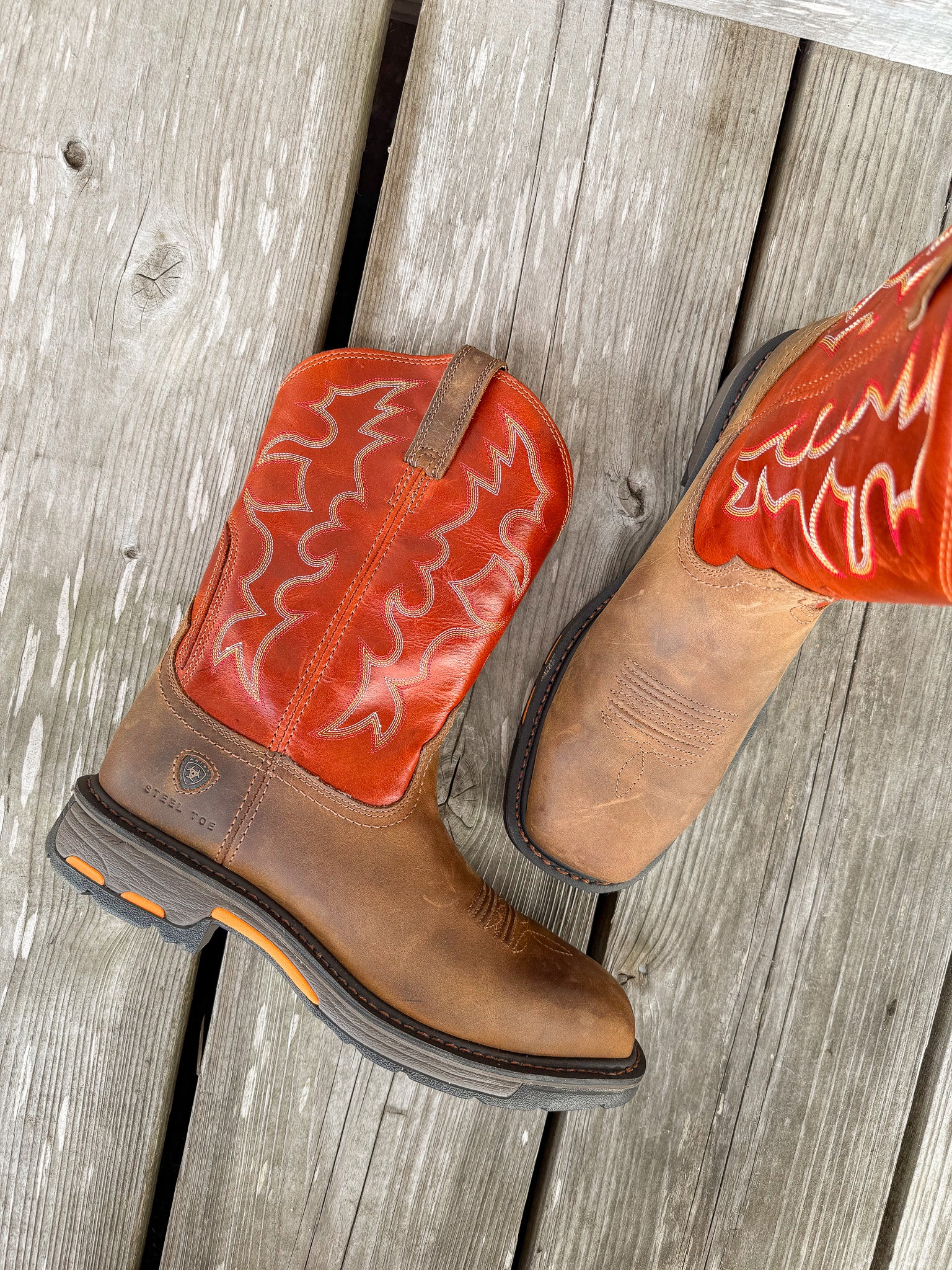 10006961 | WorkHog Wide Square Steel Toe Work Boots