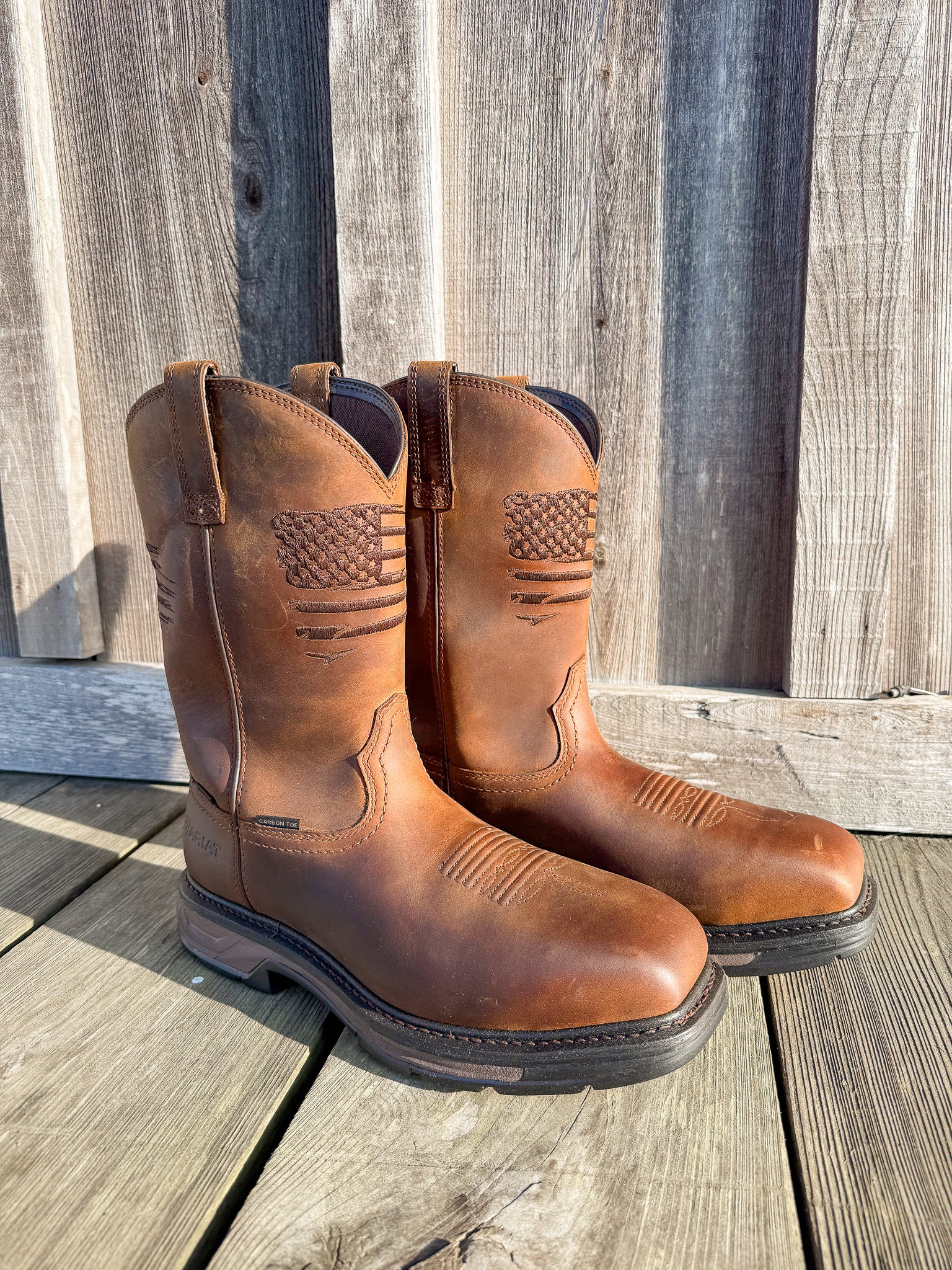 10036002 | WorkHog XT Patriot Waterproof Square Carbon Toe Work Boots