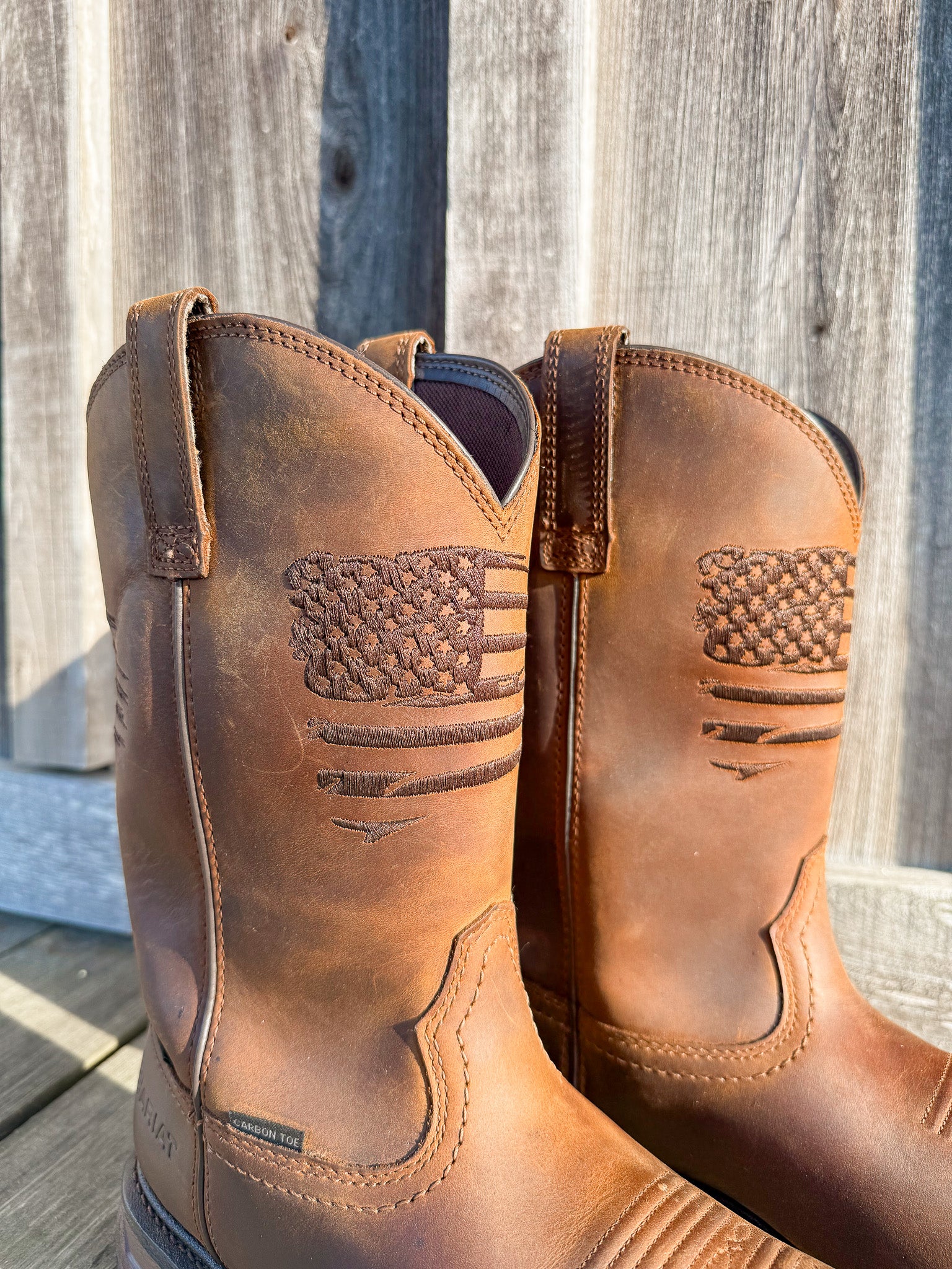 10036002 | WorkHog XT Patriot Waterproof Square Carbon Toe Work Boots
