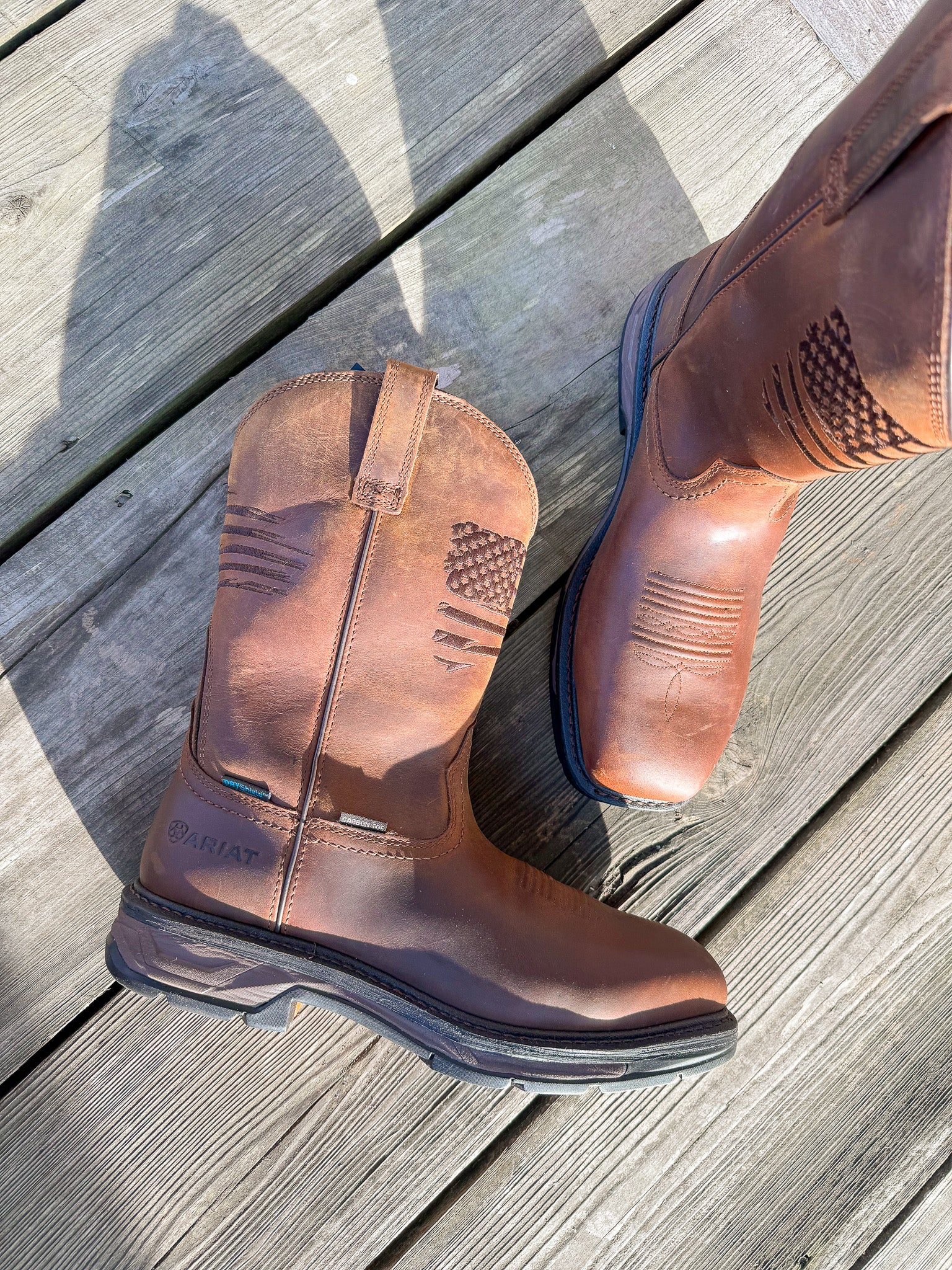 10036002 | WorkHog XT Patriot Waterproof Square Carbon Toe Work Boots