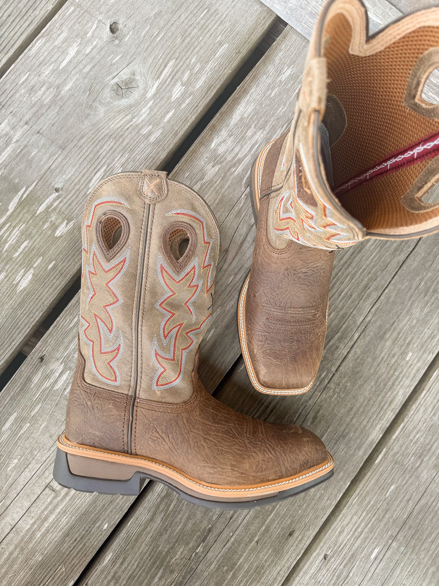 MLCA001 | Square Alloy Toe Lite Work Boots