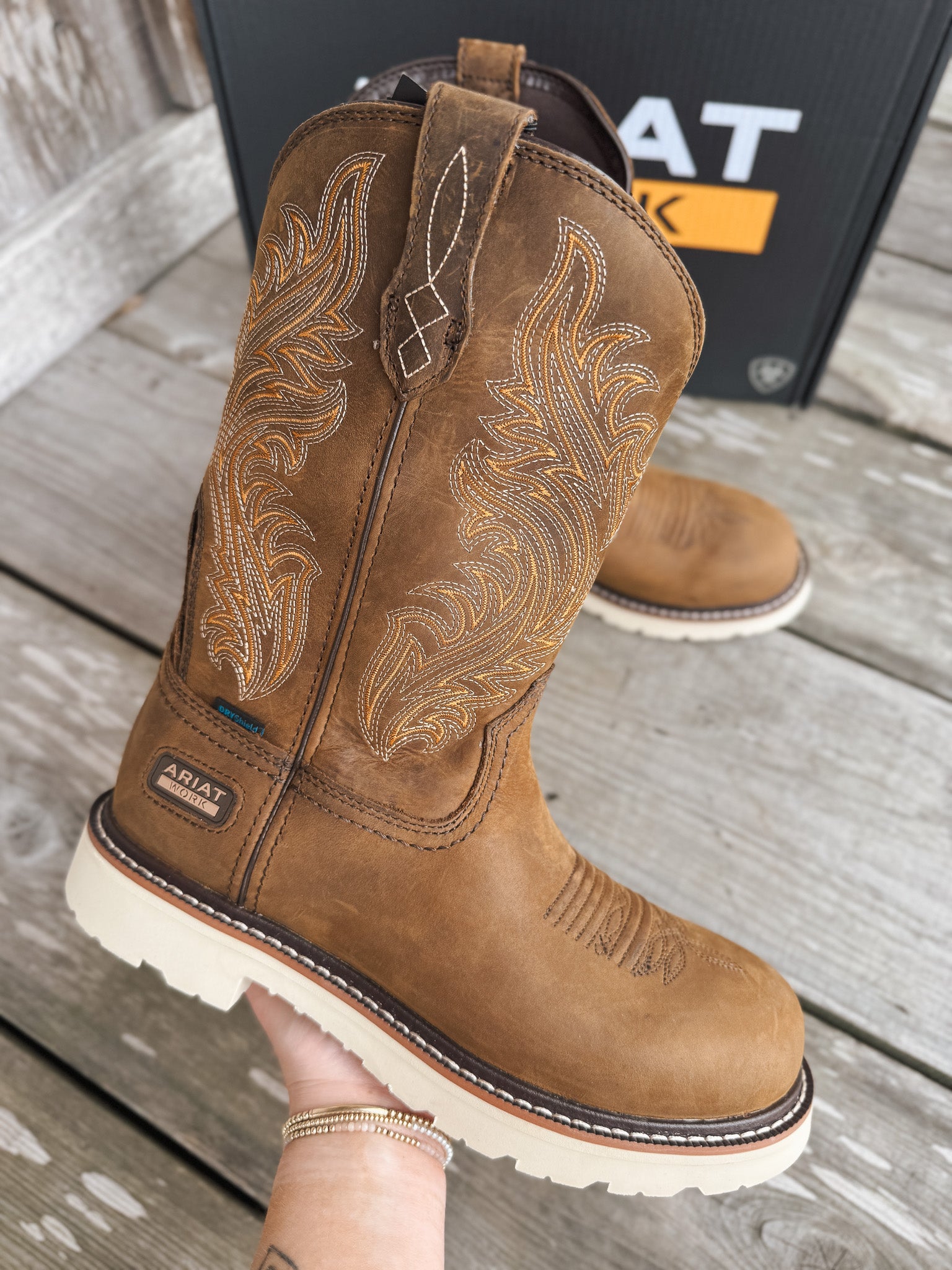 10063860 | Activator Argo Waterproof Round Toe Work Boots