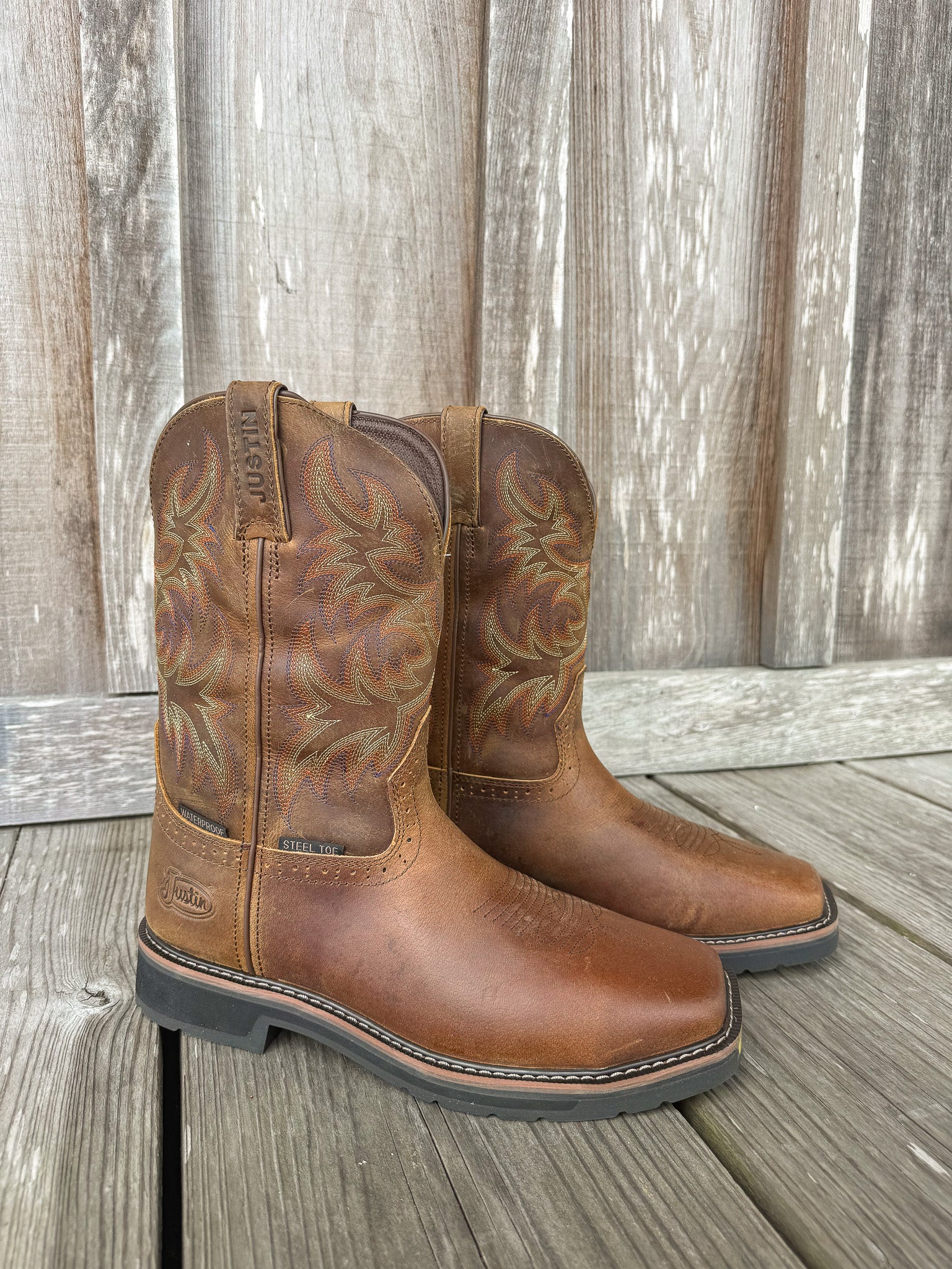SE4690 | Driller Waterproof Square Steel Toe Work Boots