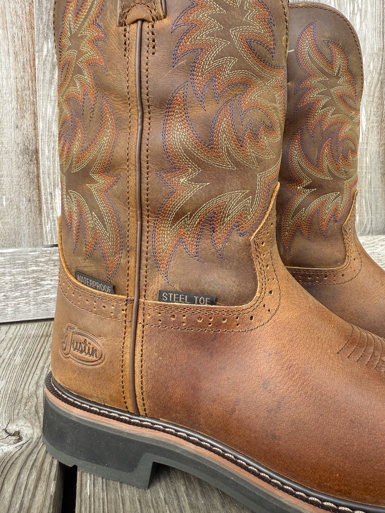 SE4690 | Driller Waterproof Square Steel Toe Work Boots