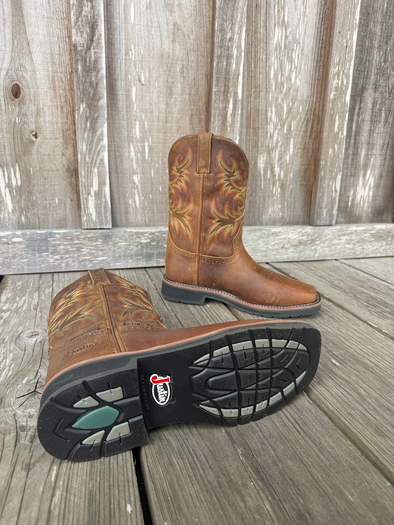 SE4690 | Driller Waterproof Square Steel Toe Work Boots