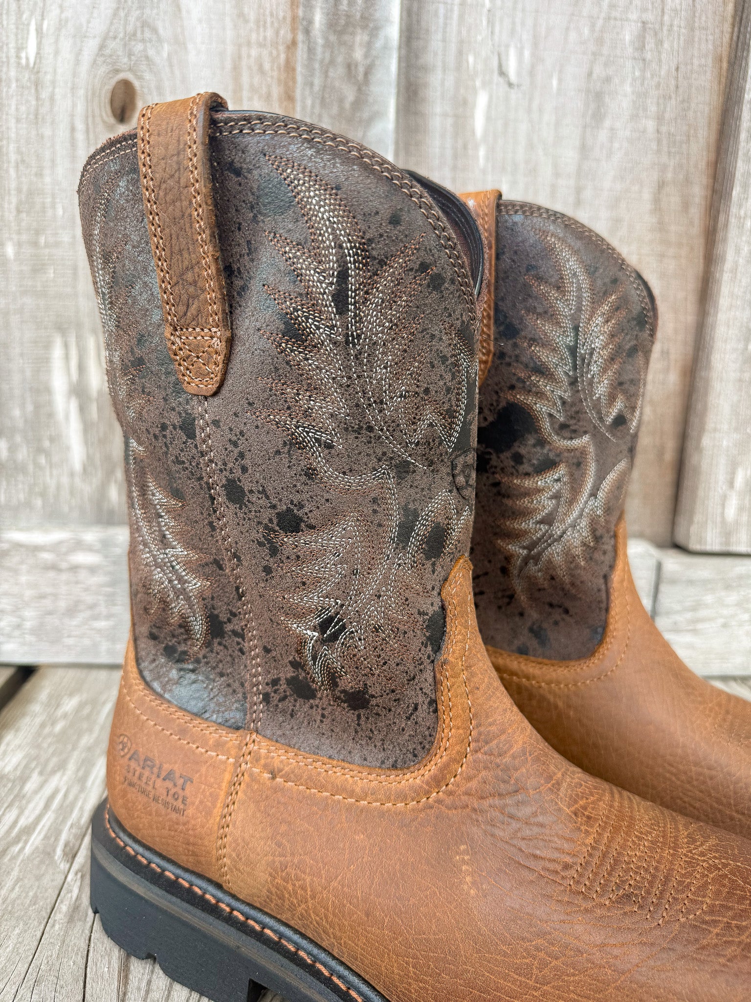 10012948 | Sierra Puncture Resistant Square Steel Toe Work Boots
