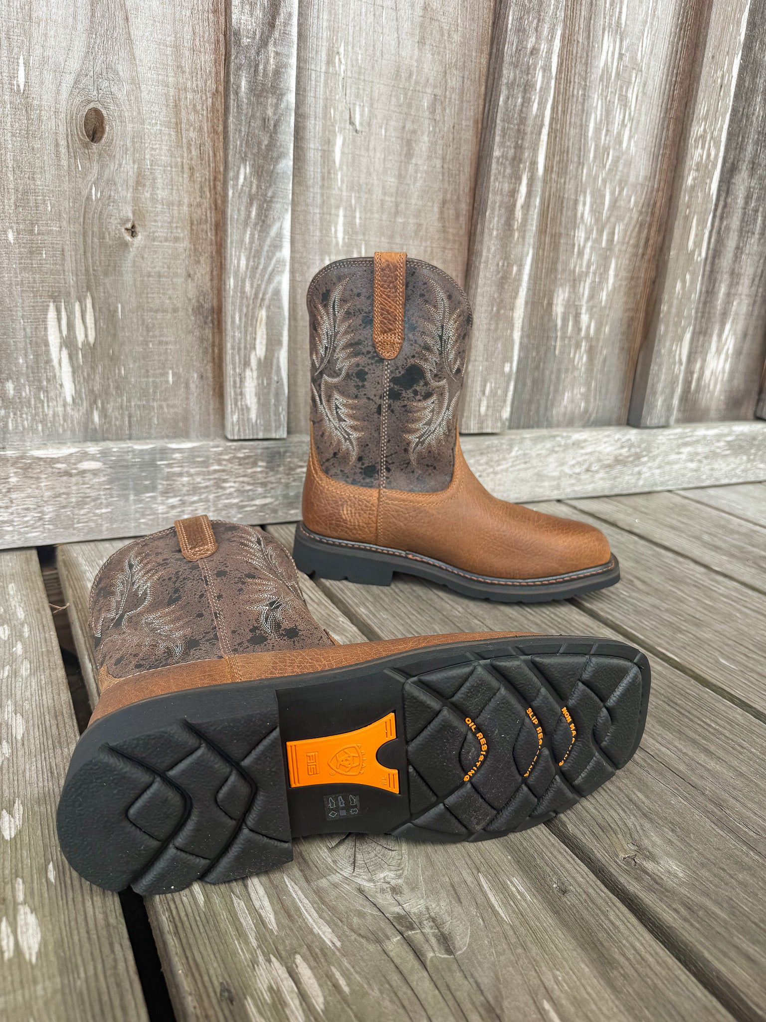 10012948 | Sierra Puncture Resistant Square Steel Toe Work Boots