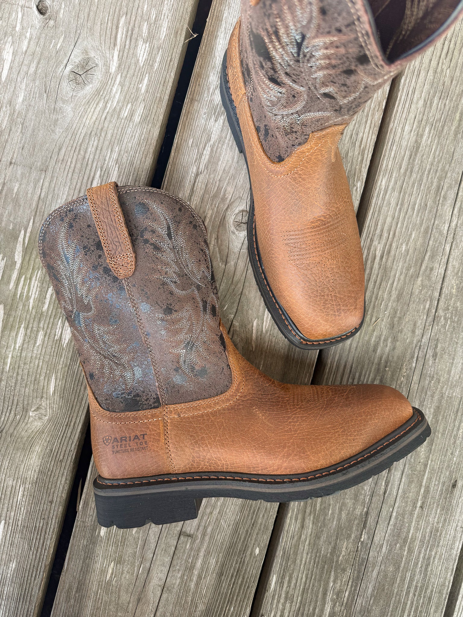 10012948 | Sierra Puncture Resistant Square Steel Toe Work Boots