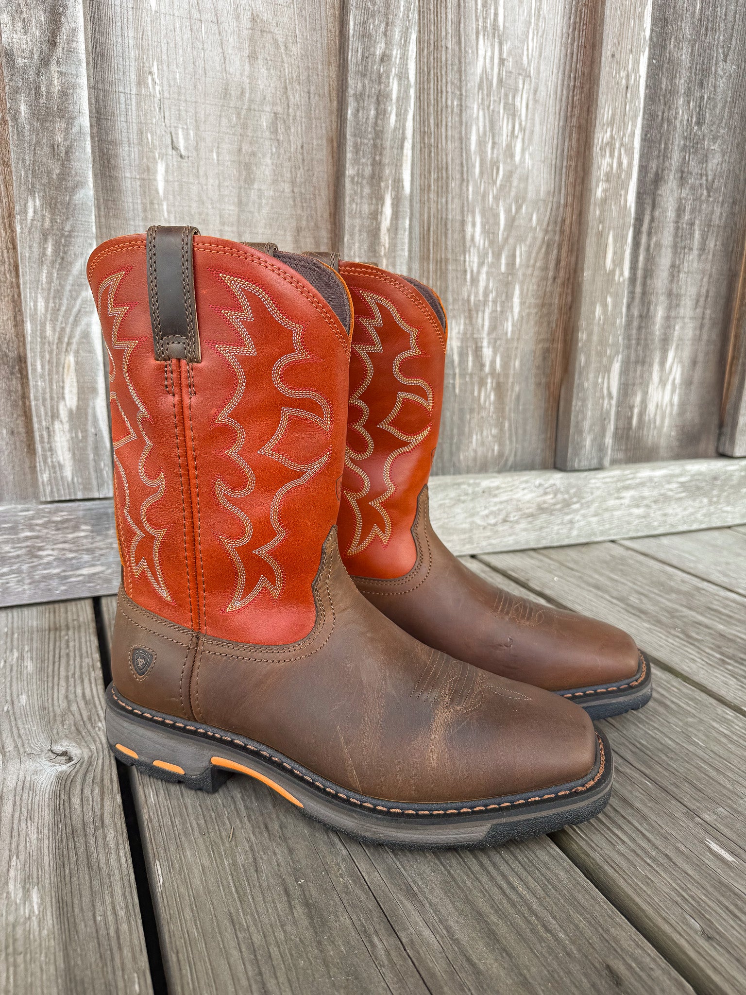 10005888 | WorkHog Wide Square Toe Work Boots