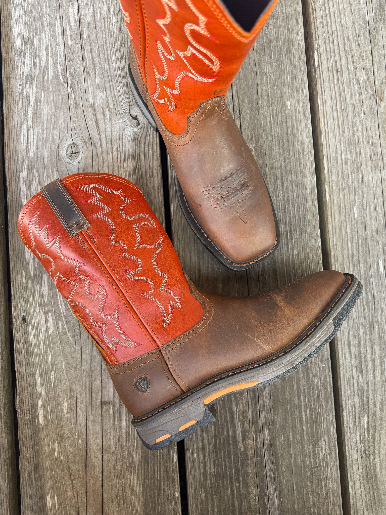10005888 | WorkHog Wide Square Toe Work Boots