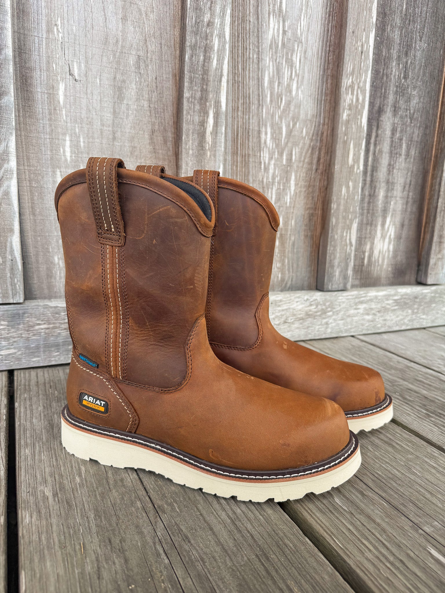 10053612 | Rebar Wedge Waterproof Round Toe Work Boots