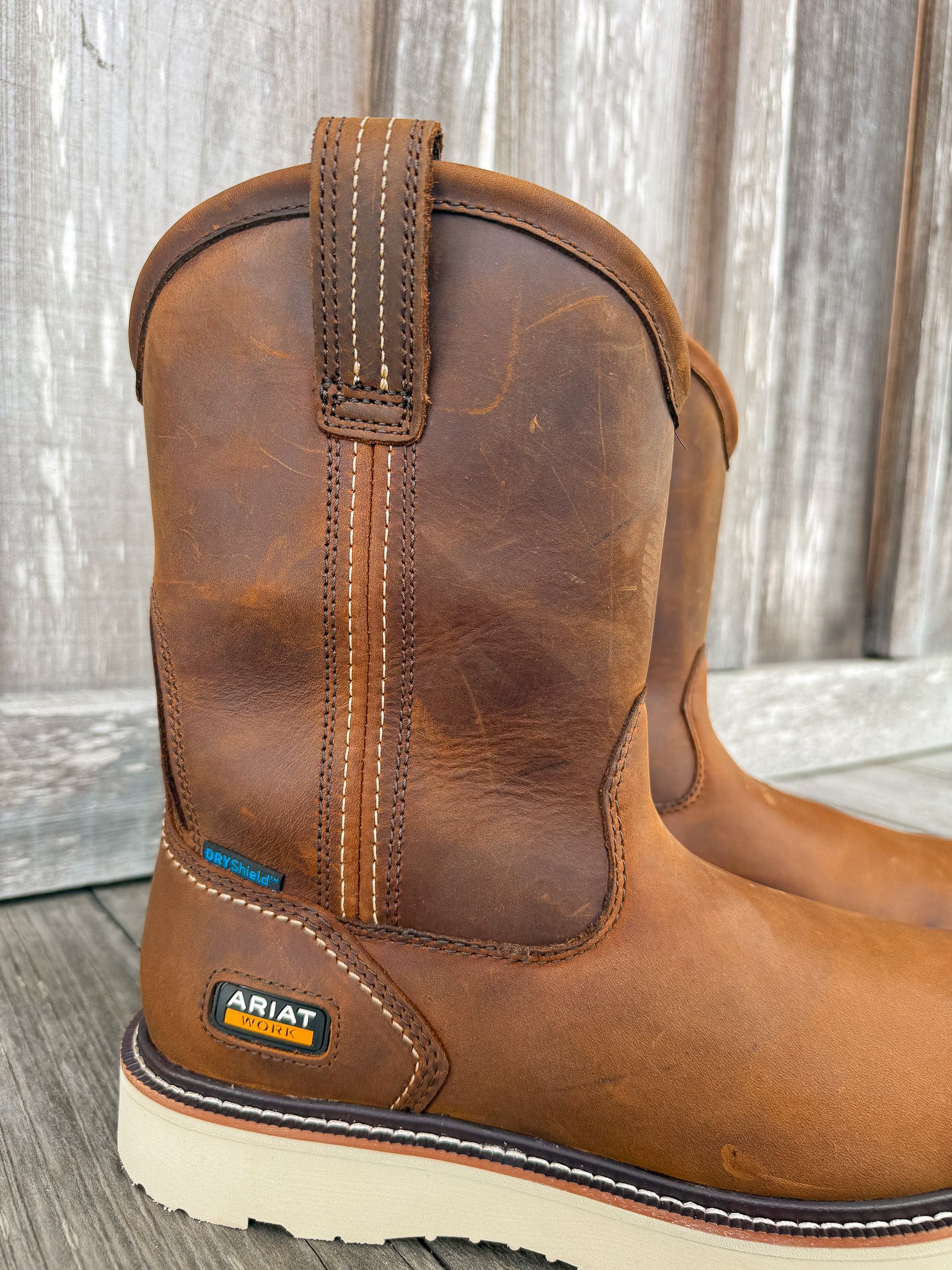 10053612 | Rebar Wedge Waterproof Round Toe Work Boots