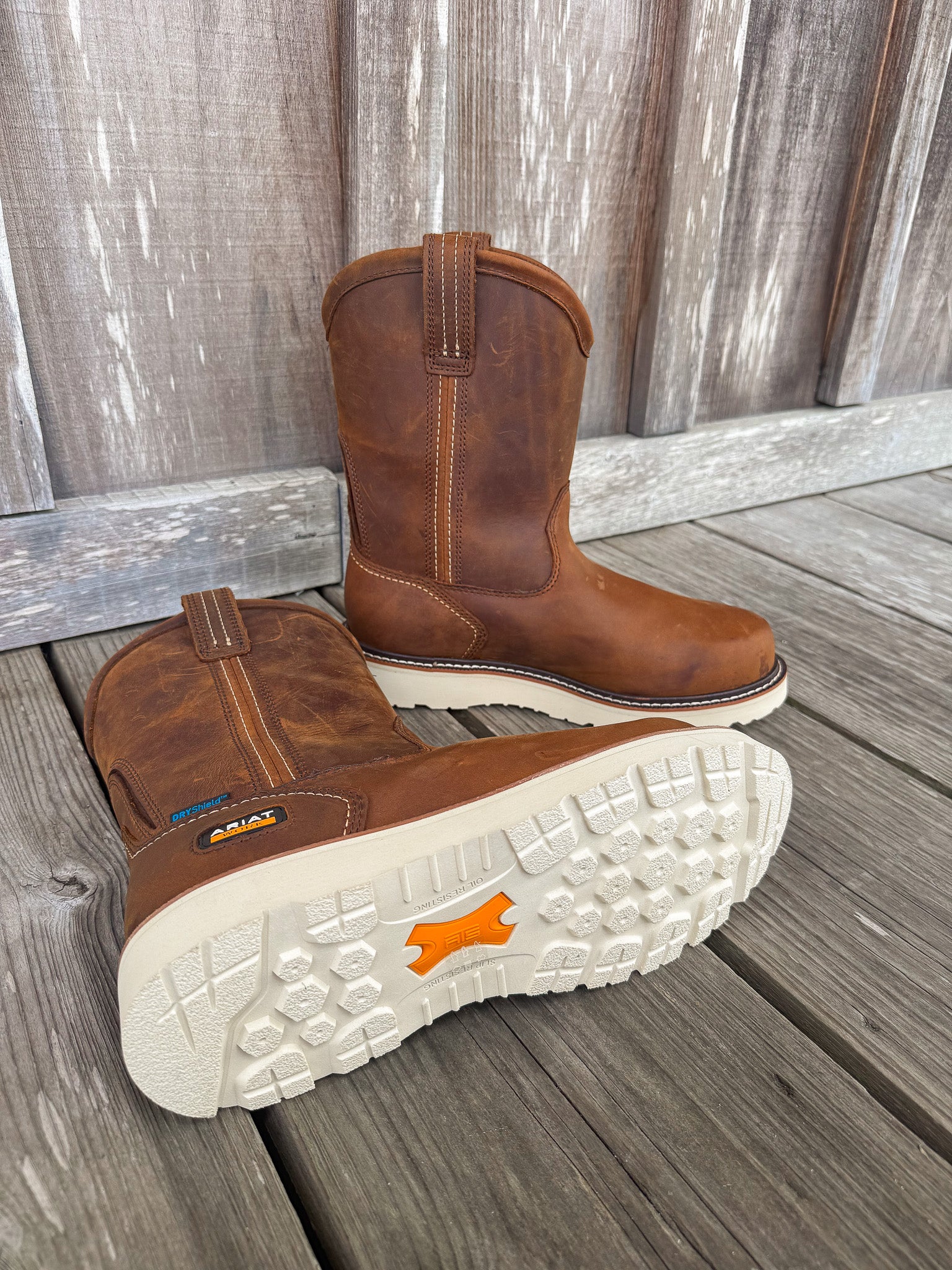 10053612 | Rebar Wedge Waterproof Round Toe Work Boots