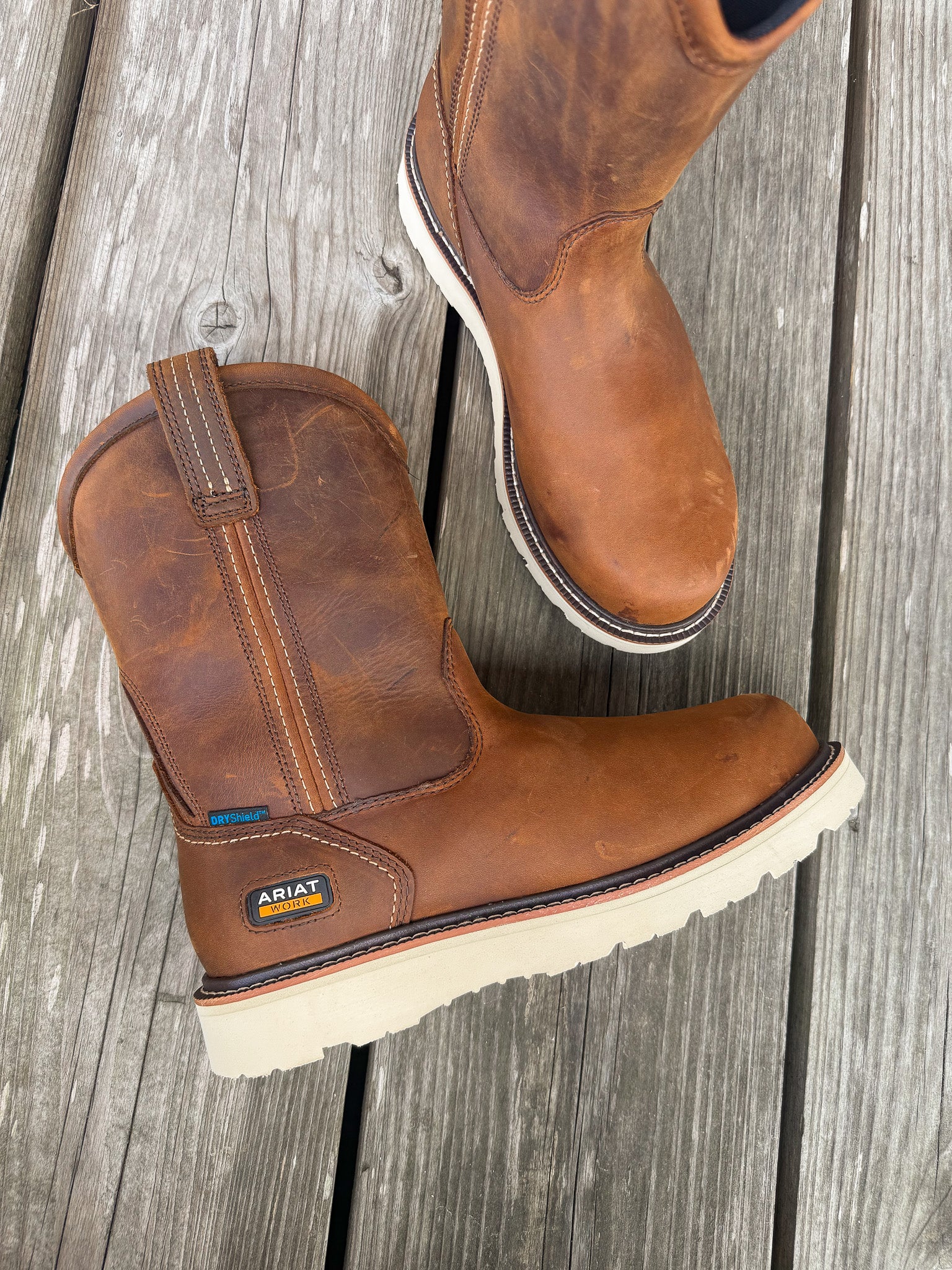 10053612 | Rebar Wedge Waterproof Round Toe Work Boots
