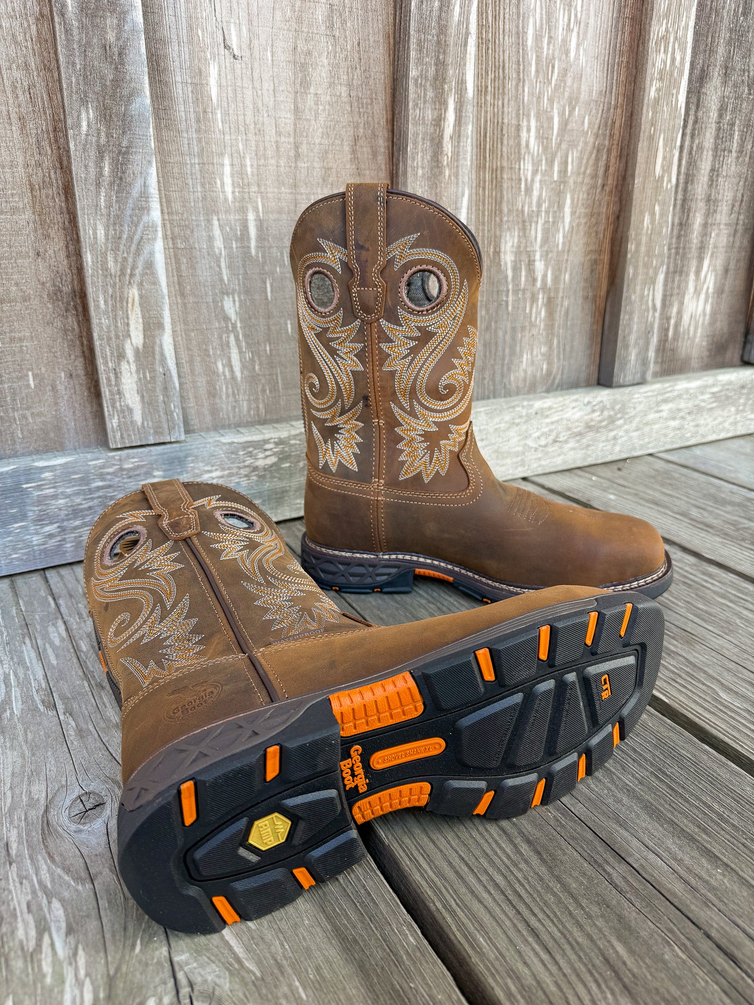 GB00622 | Waterproof Square Alloy Toe Wellington Boots