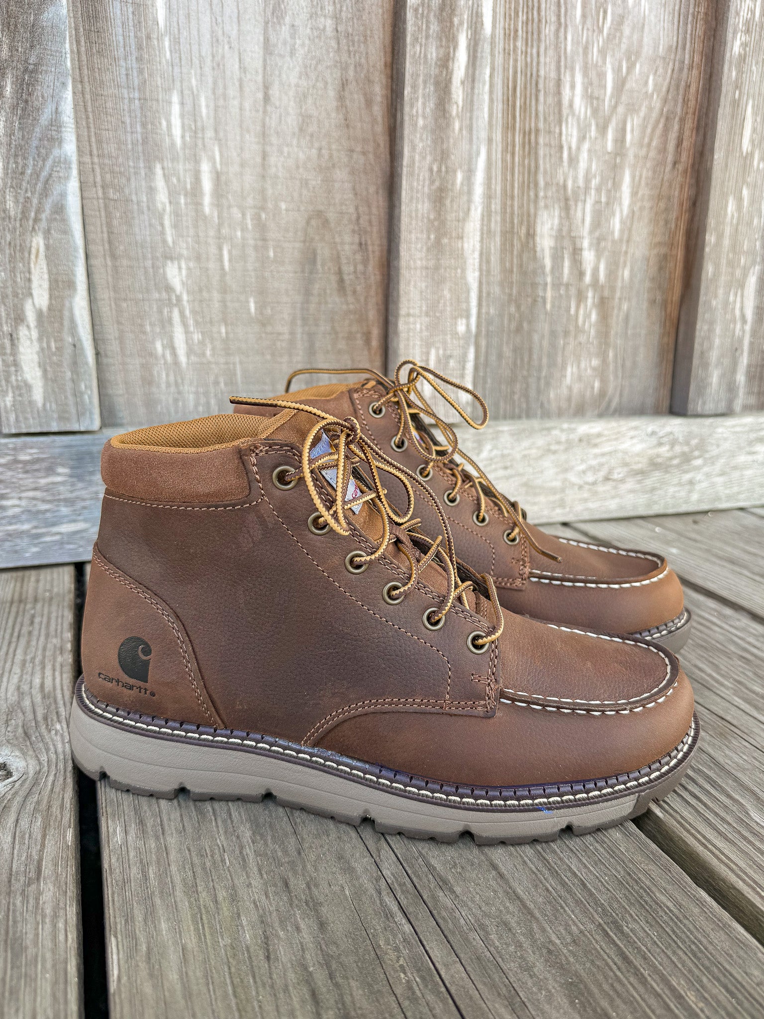 FM5010 | Millbrook 5" Moc Toe Wedge Boots