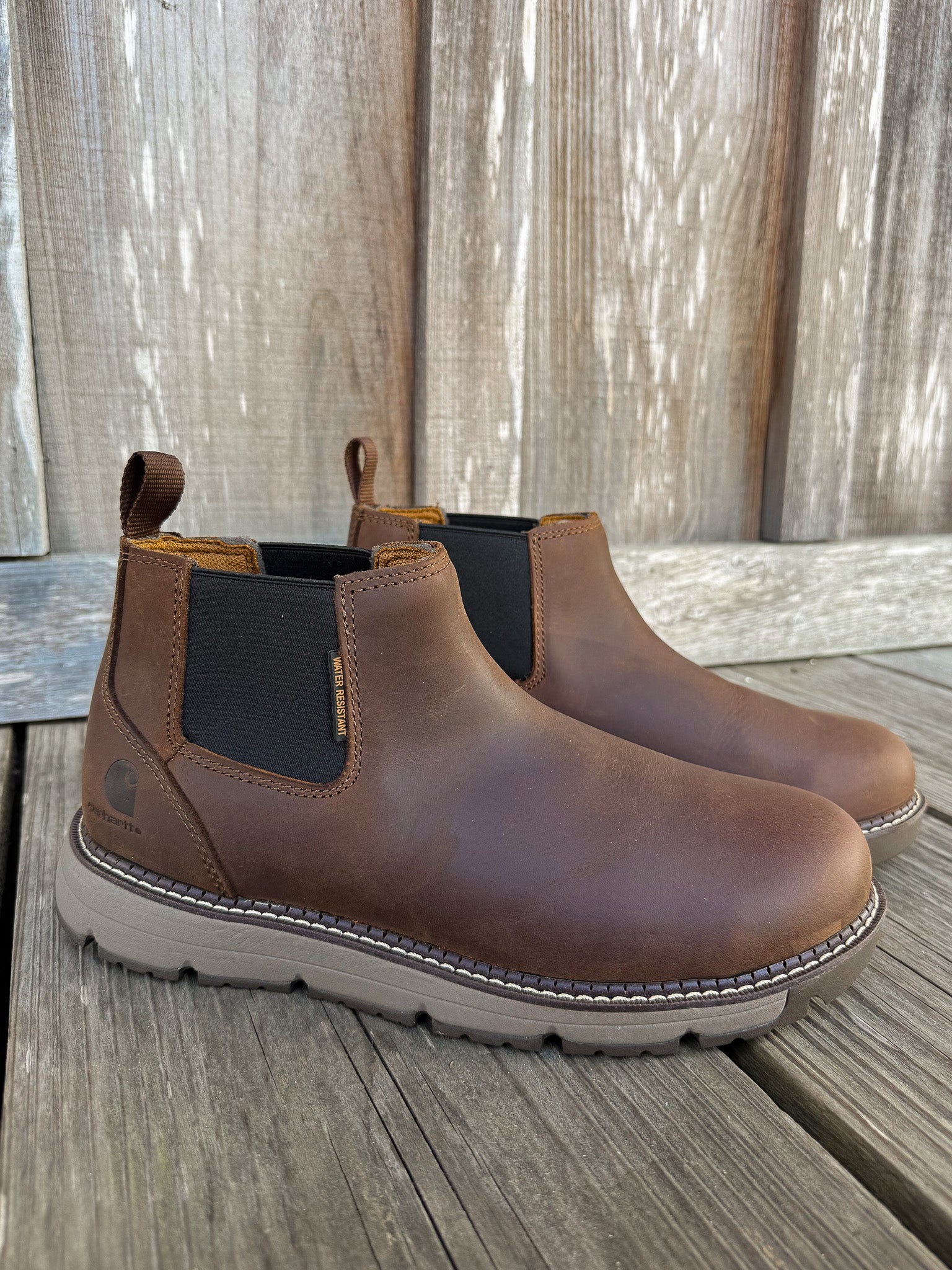 FM4200 | Millbrook Water Resistant 4" Romeo Waterproof Round Steel Toe Wedge Boots