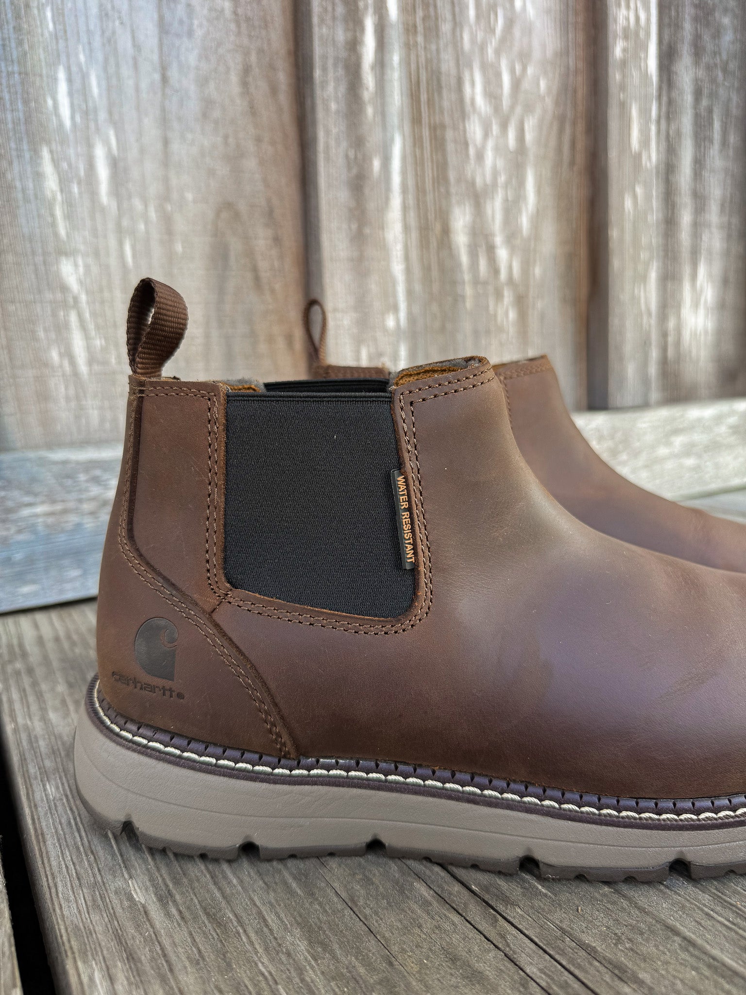 FM4200 | Millbrook Water Resistant 4" Romeo Waterproof Round Steel Toe Wedge Boots