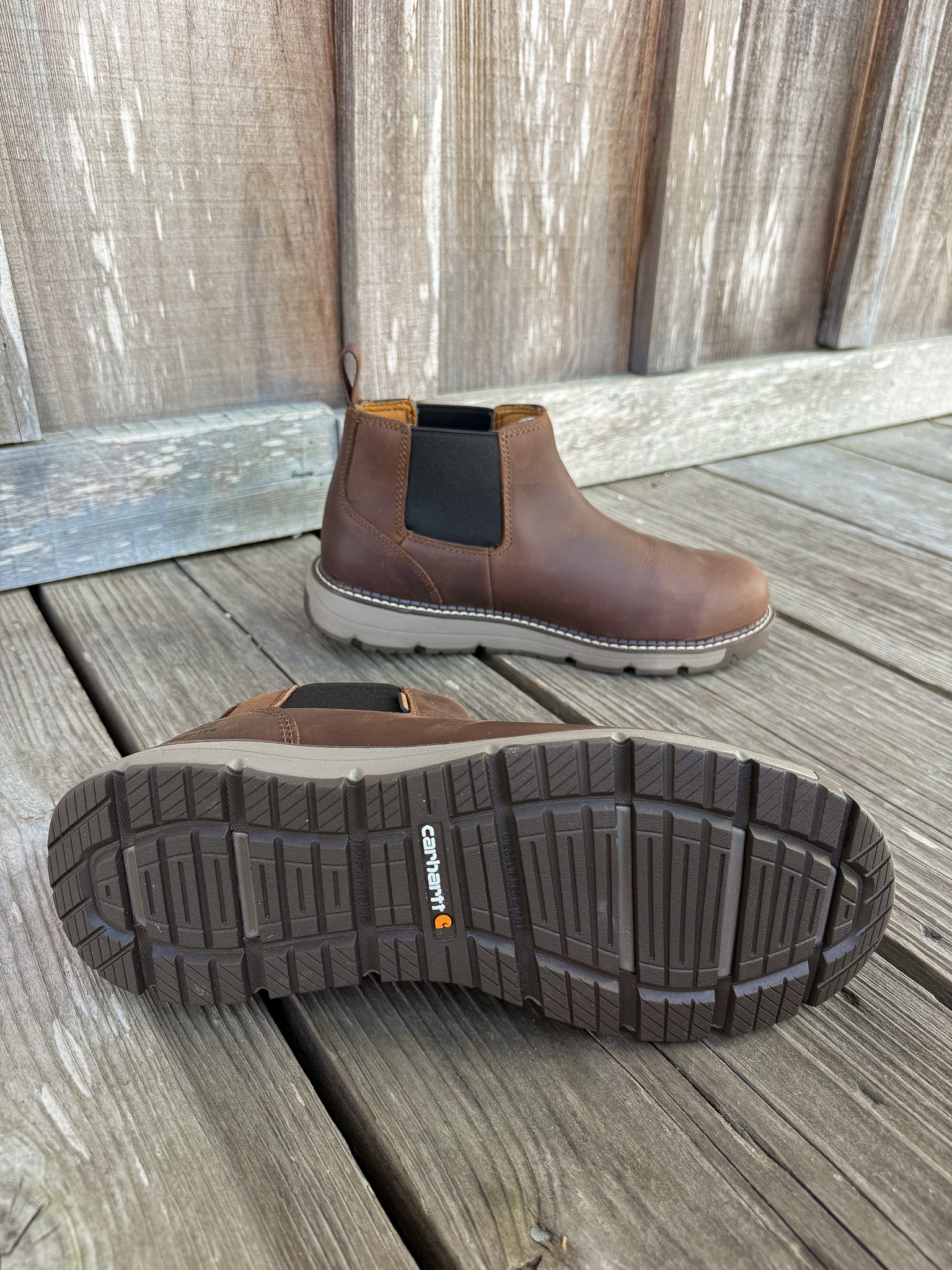 FM4200 | Millbrook Water Resistant 4" Romeo Waterproof Round Steel Toe Wedge Boots