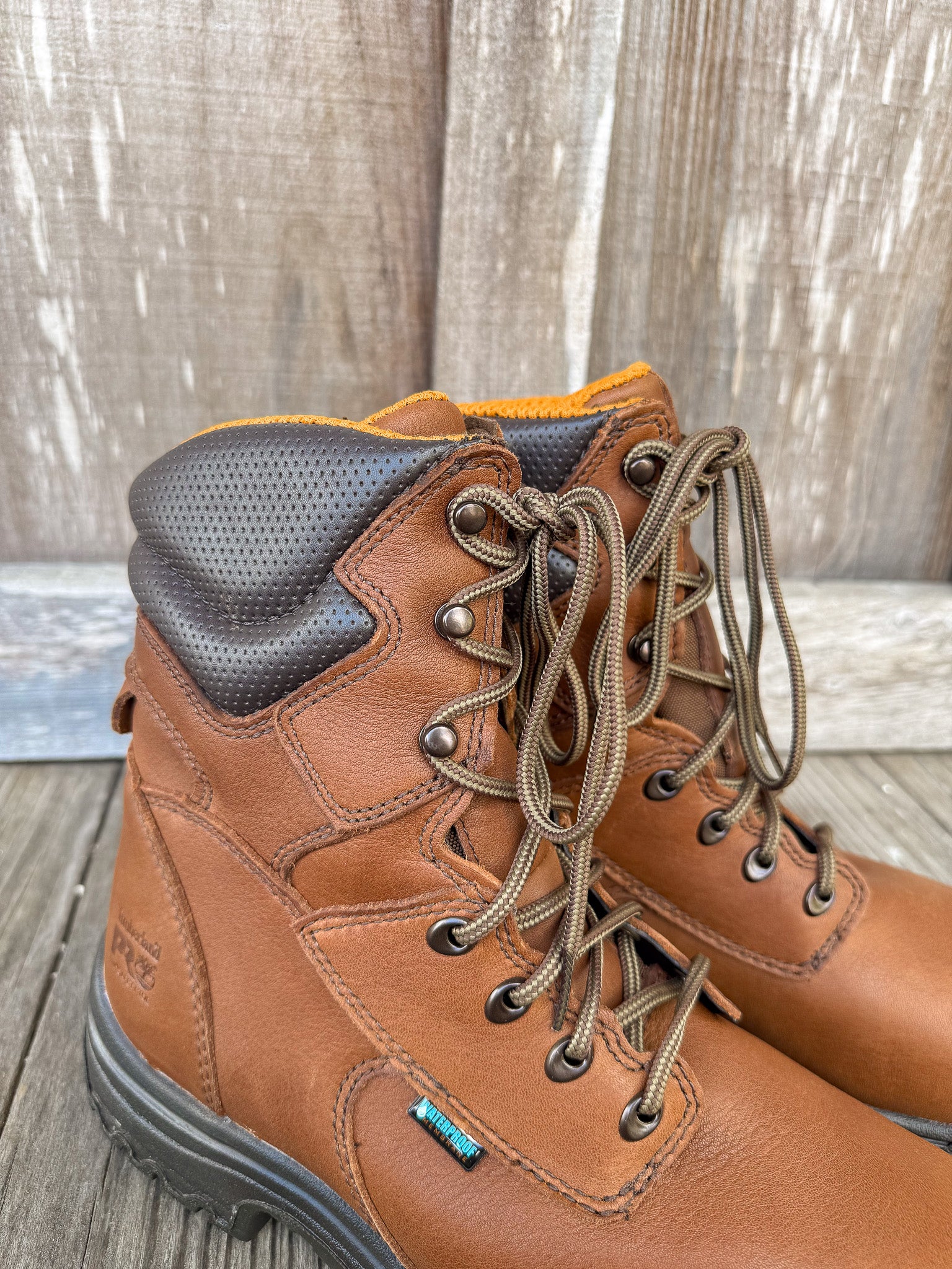 47019 | 8" TiTAN Waterproof Round Alloy Toe Work Boots
