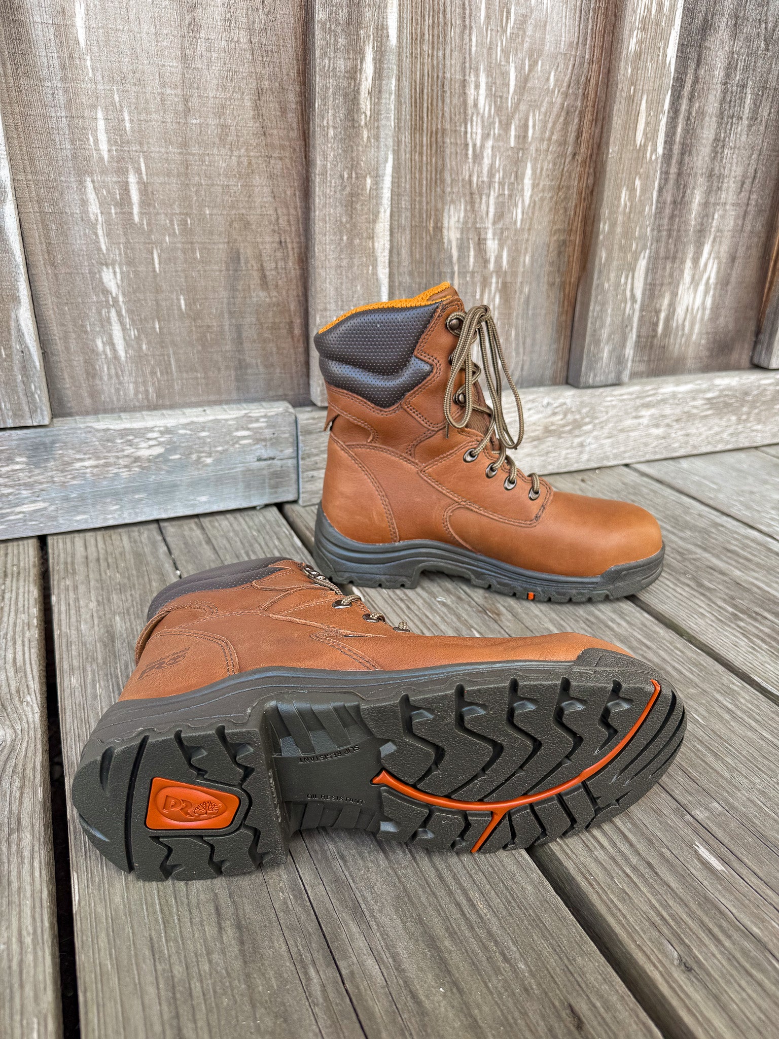 47019 | 8" TiTAN Waterproof Round Alloy Toe Work Boots