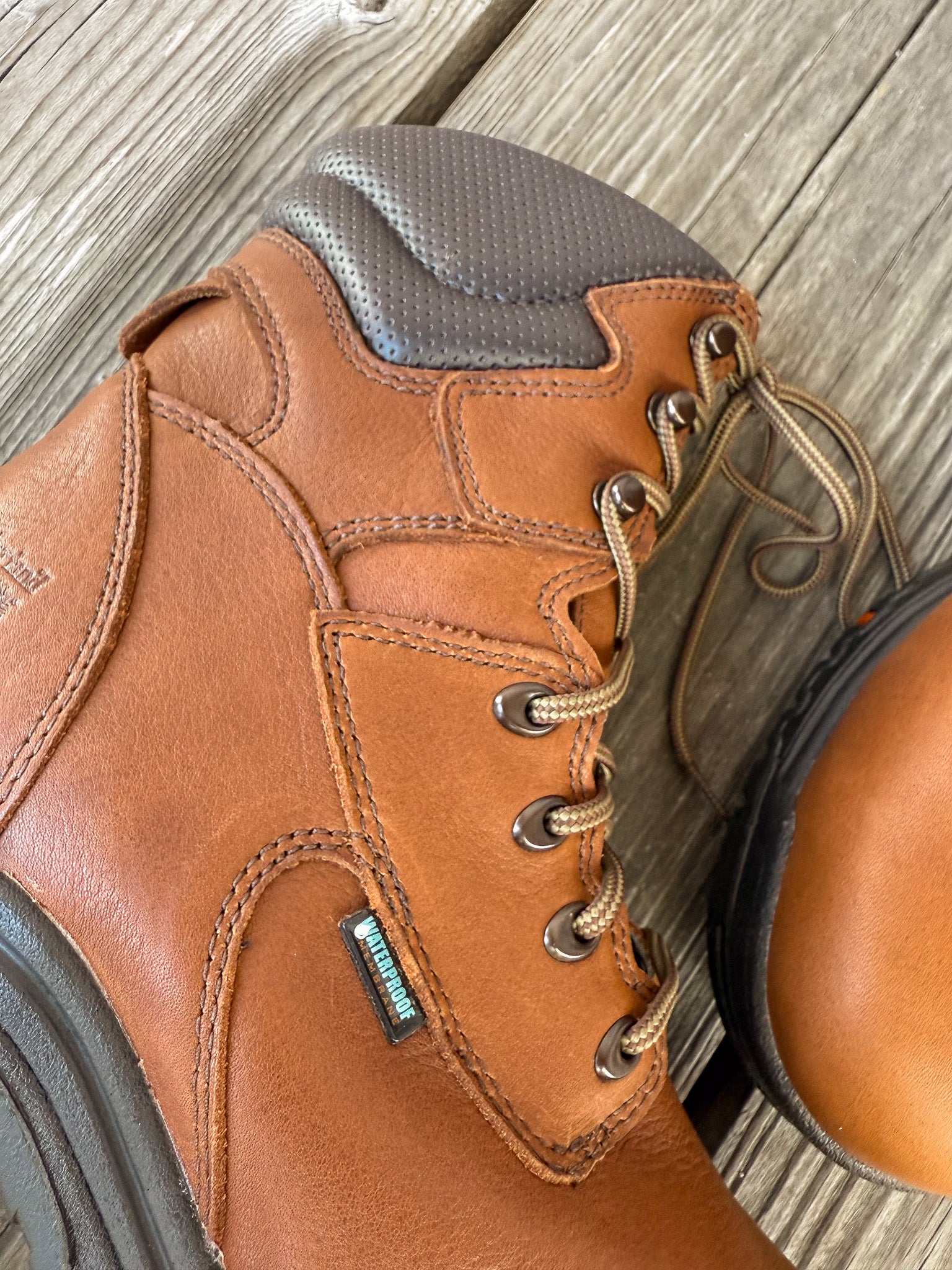 47019 | 8" TiTAN Waterproof Round Alloy Toe Work Boots