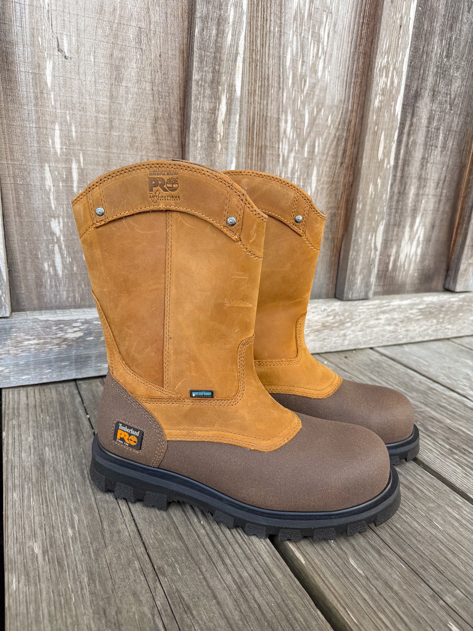 89604 | Rigmaster Waterproof Round Steel Toe Wellington Boots