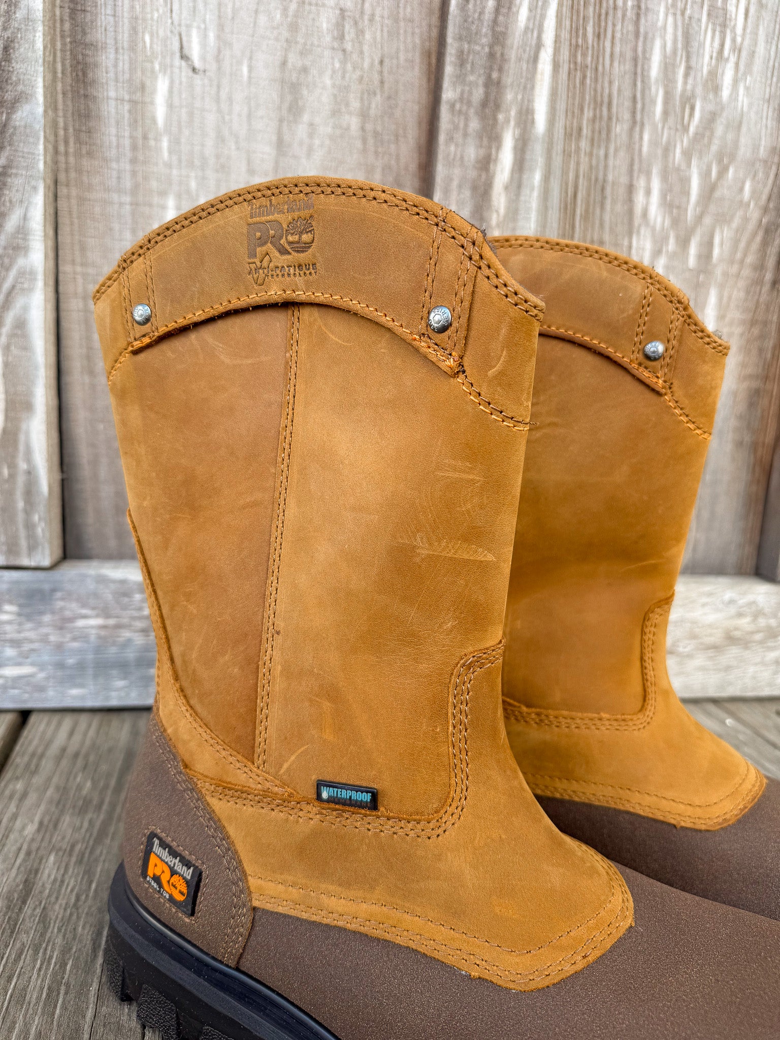 89604 | Rigmaster Waterproof Round Steel Toe Wellington Boots