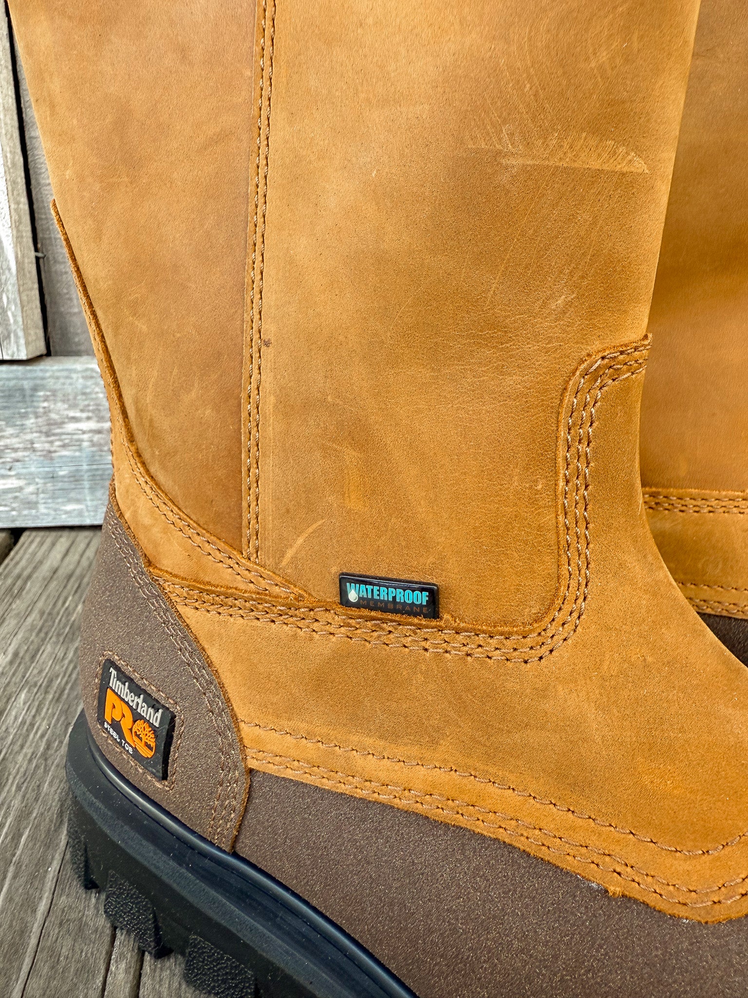89604 | Rigmaster Waterproof Round Steel Toe Wellington Boots